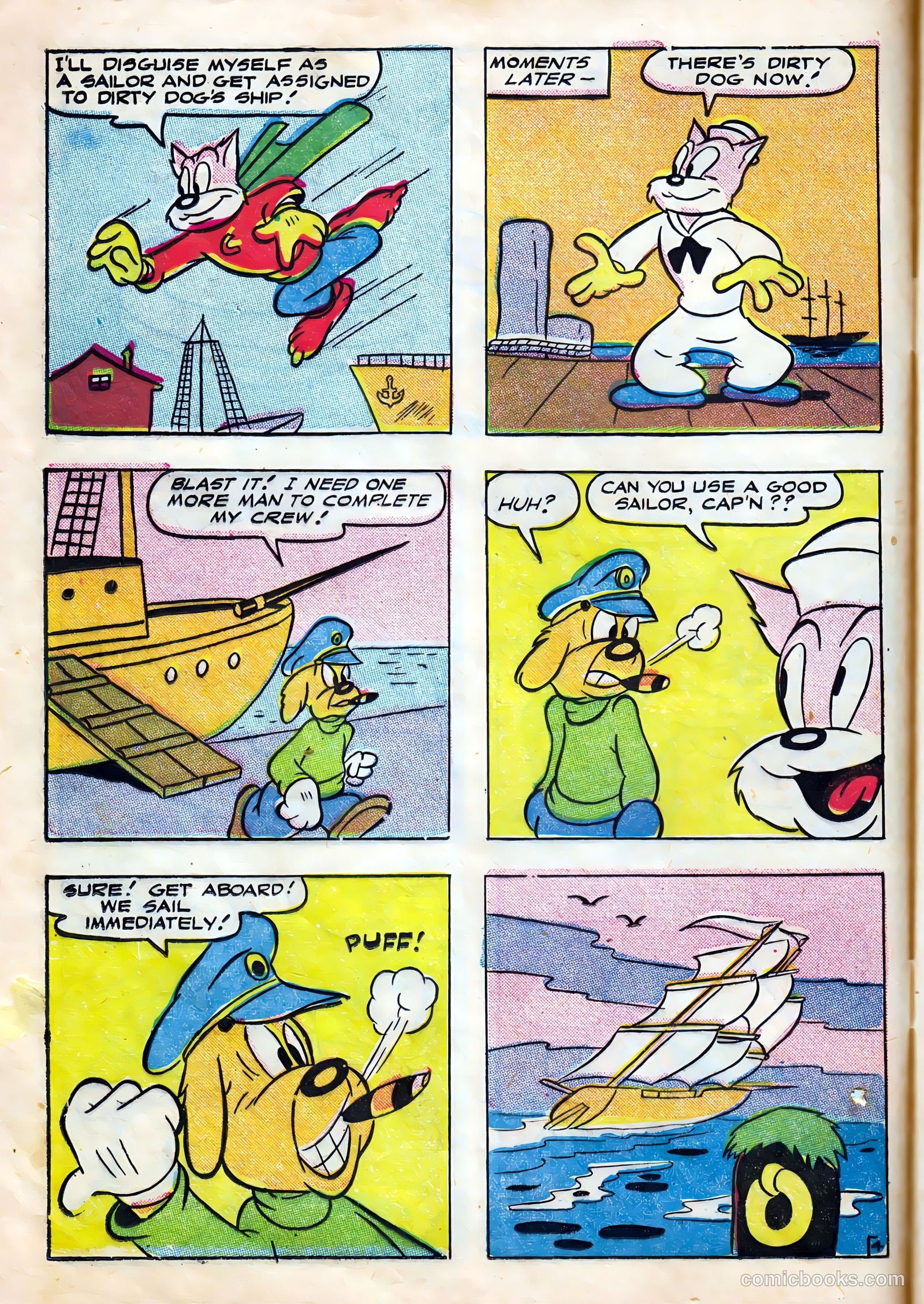 Frisky Animals #50 (1952) — page 12 of 37