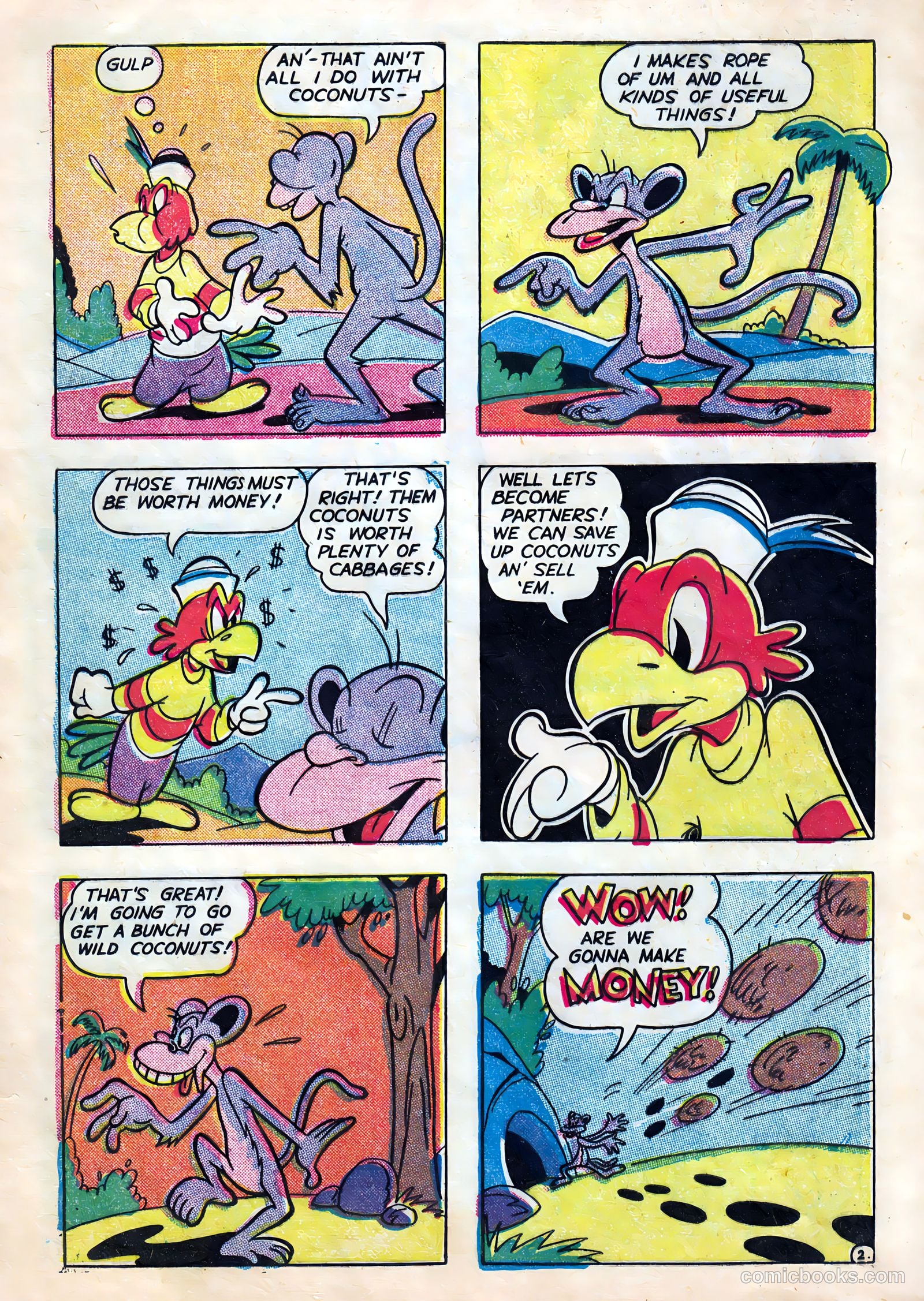 Frisky Animals #50 (1952) — page 28 of 37