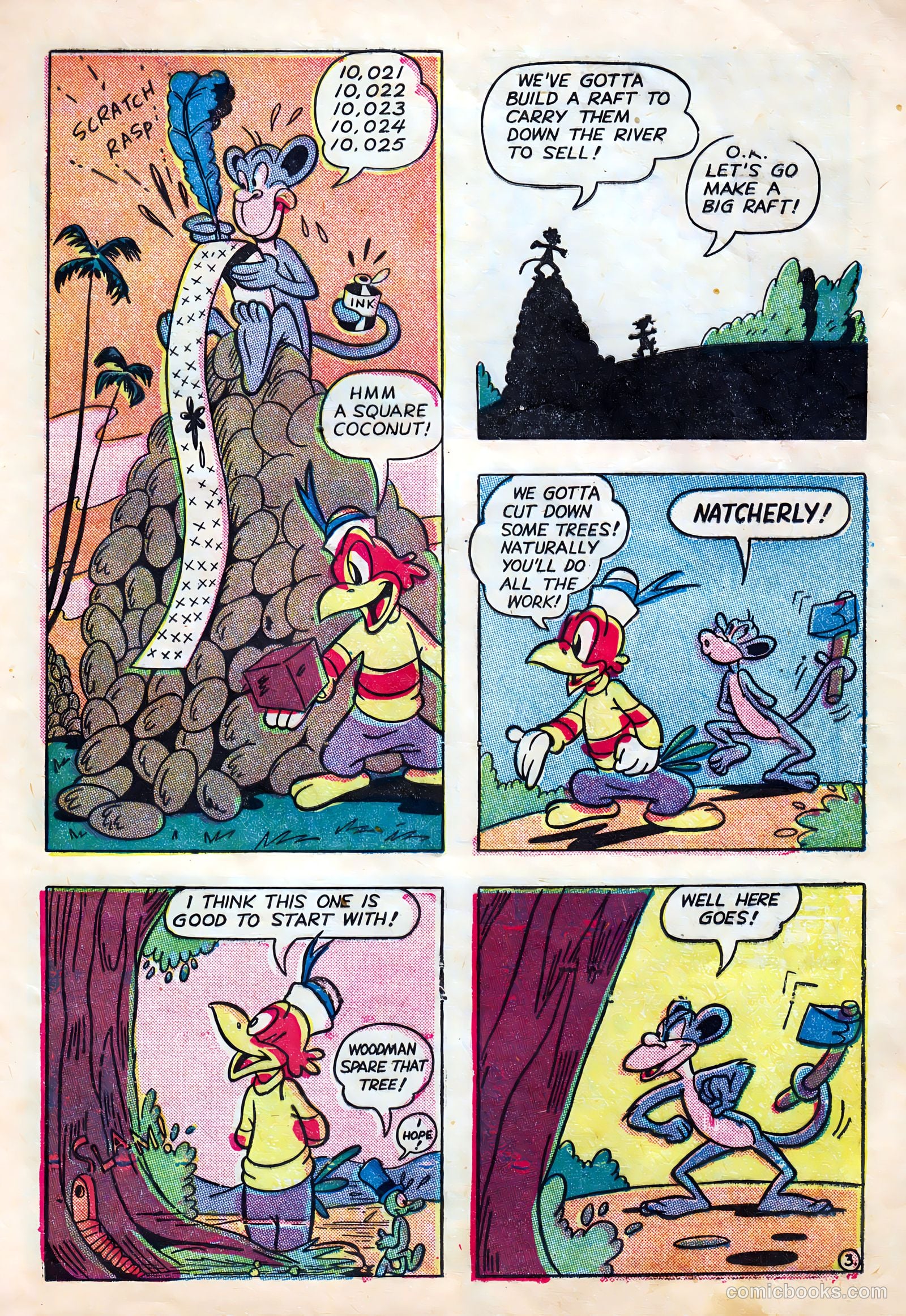 Frisky Animals #50 (1952) — page 29 of 37