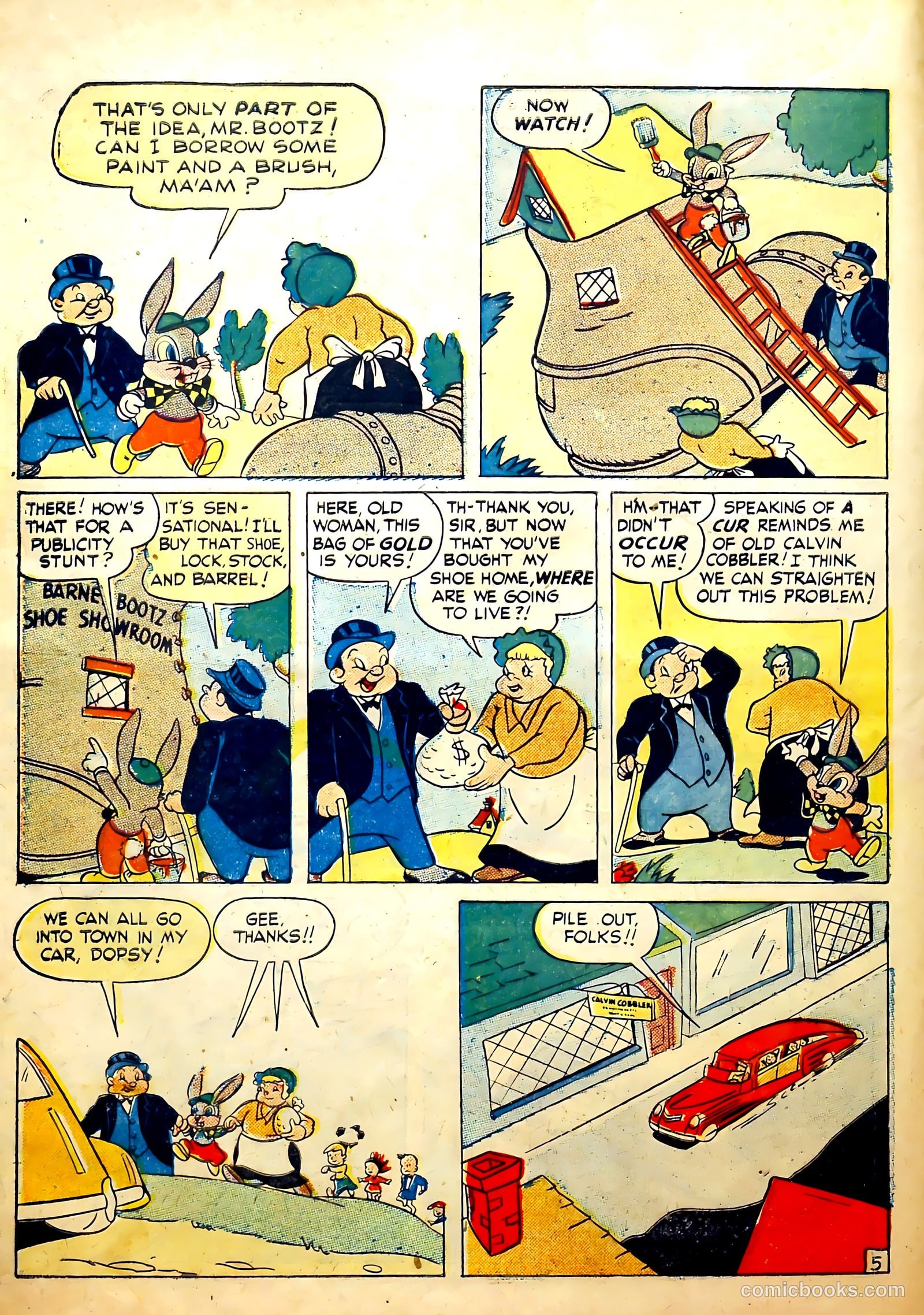 Frisky Animals #51 (1952) — page 14 of 36