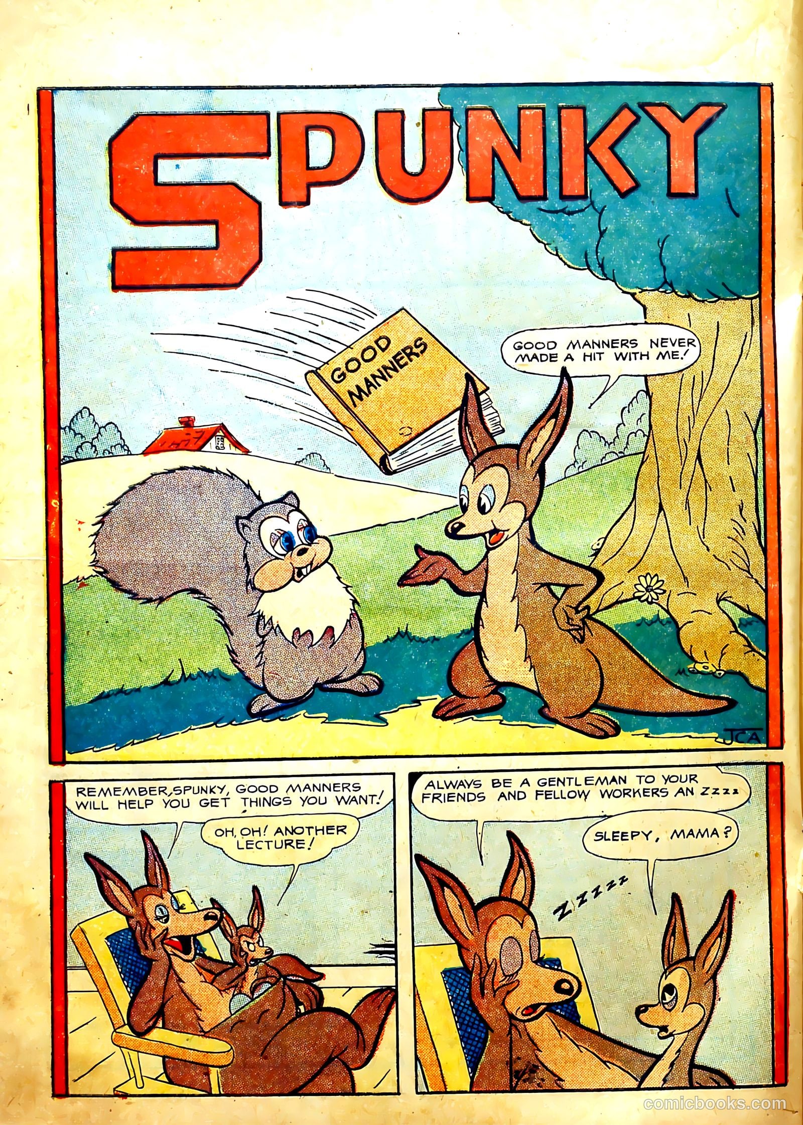 Frisky Animals #51 (1952) — page 20 of 36