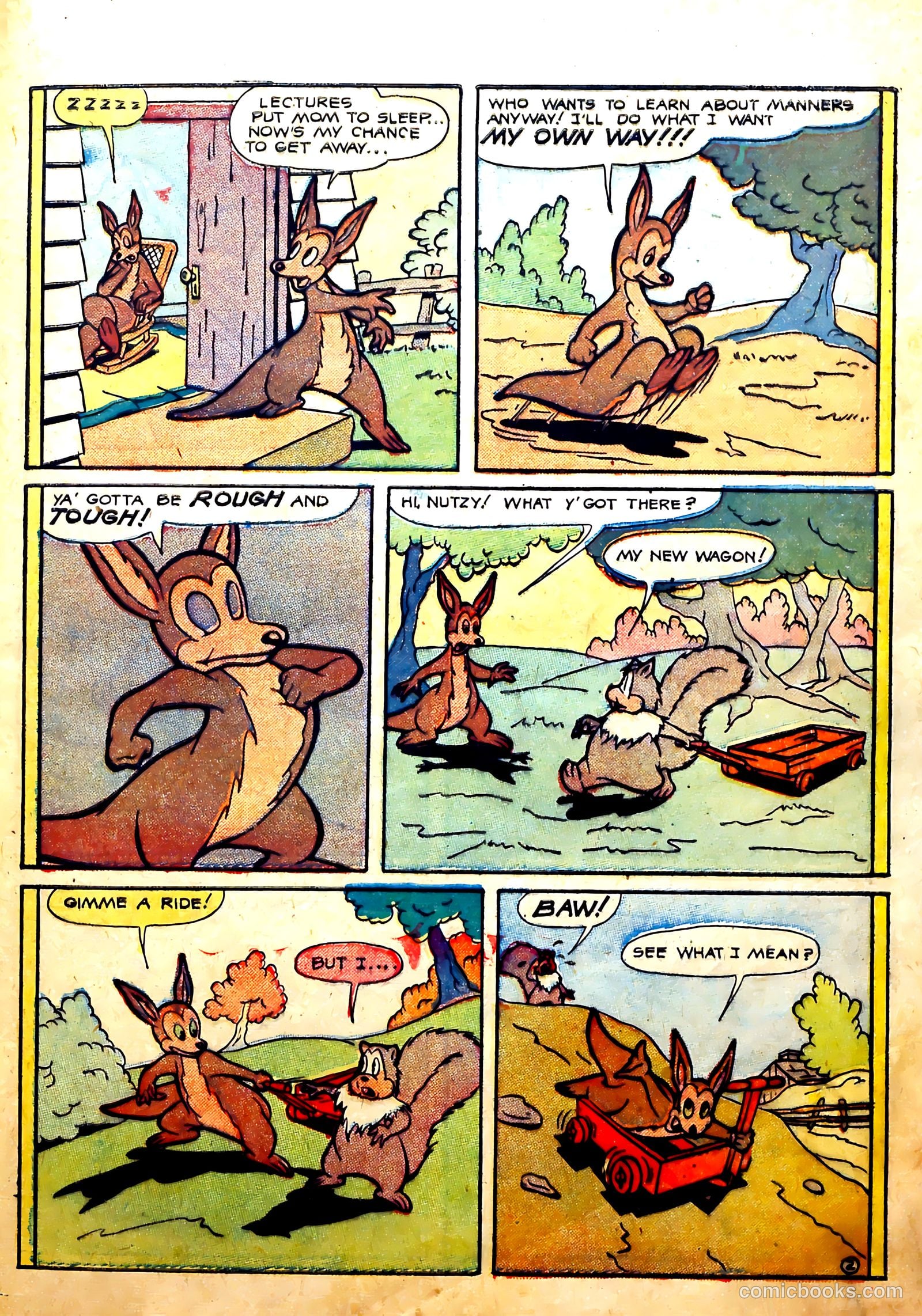 Frisky Animals #51 (1952) — page 21 of 36