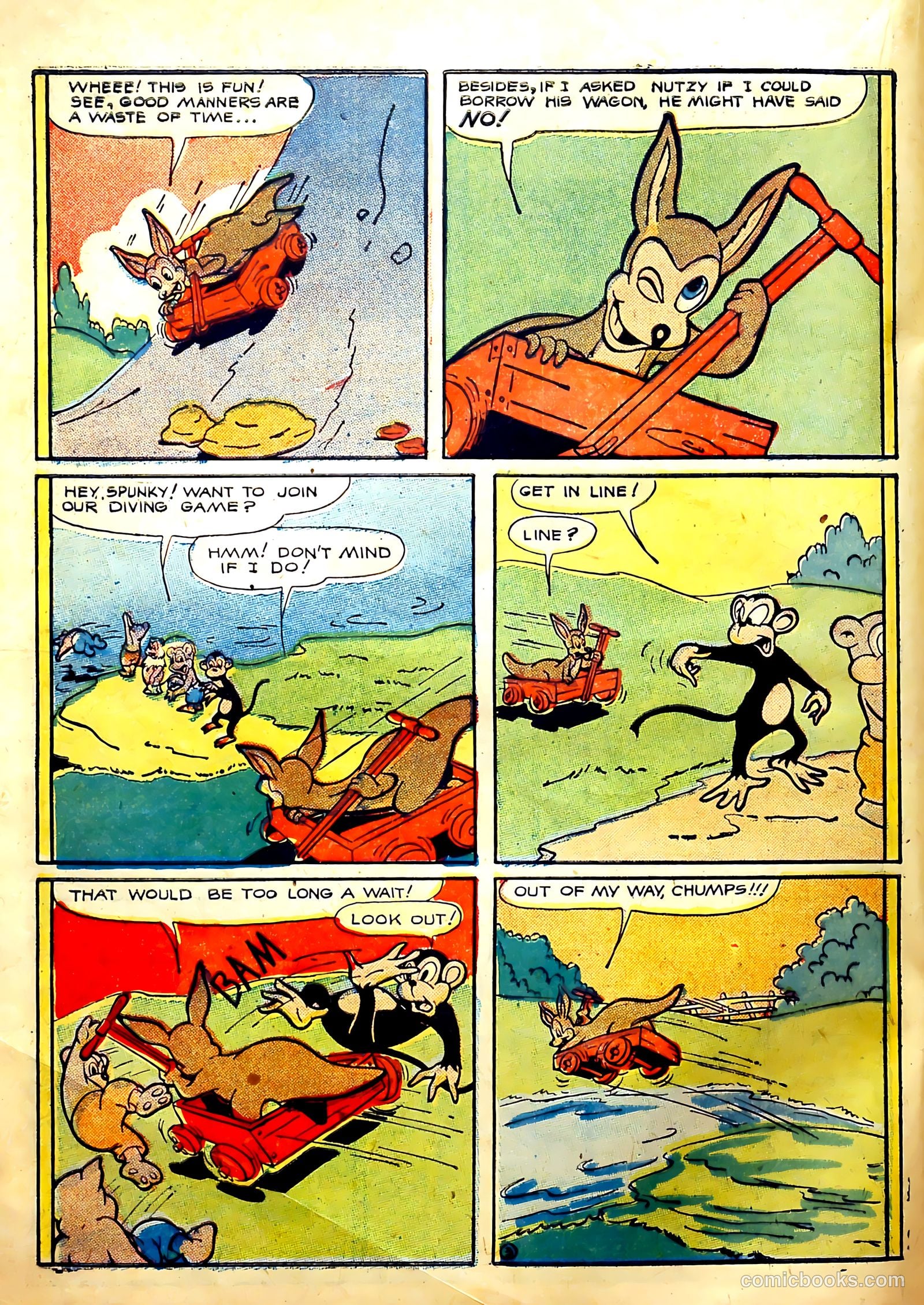 Frisky Animals #51 (1952) — page 22 of 36