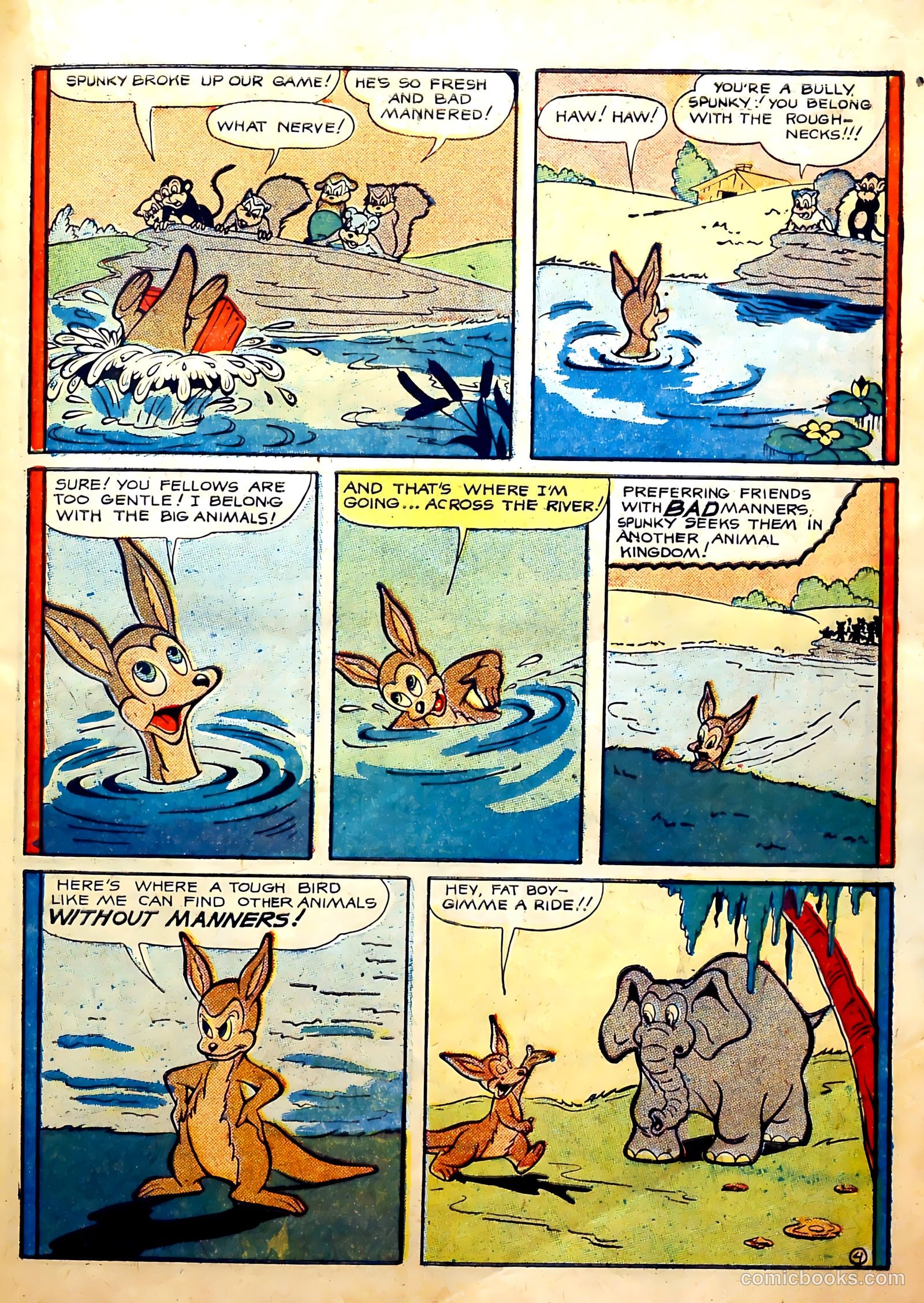 Frisky Animals #51 (1952) — page 23 of 36