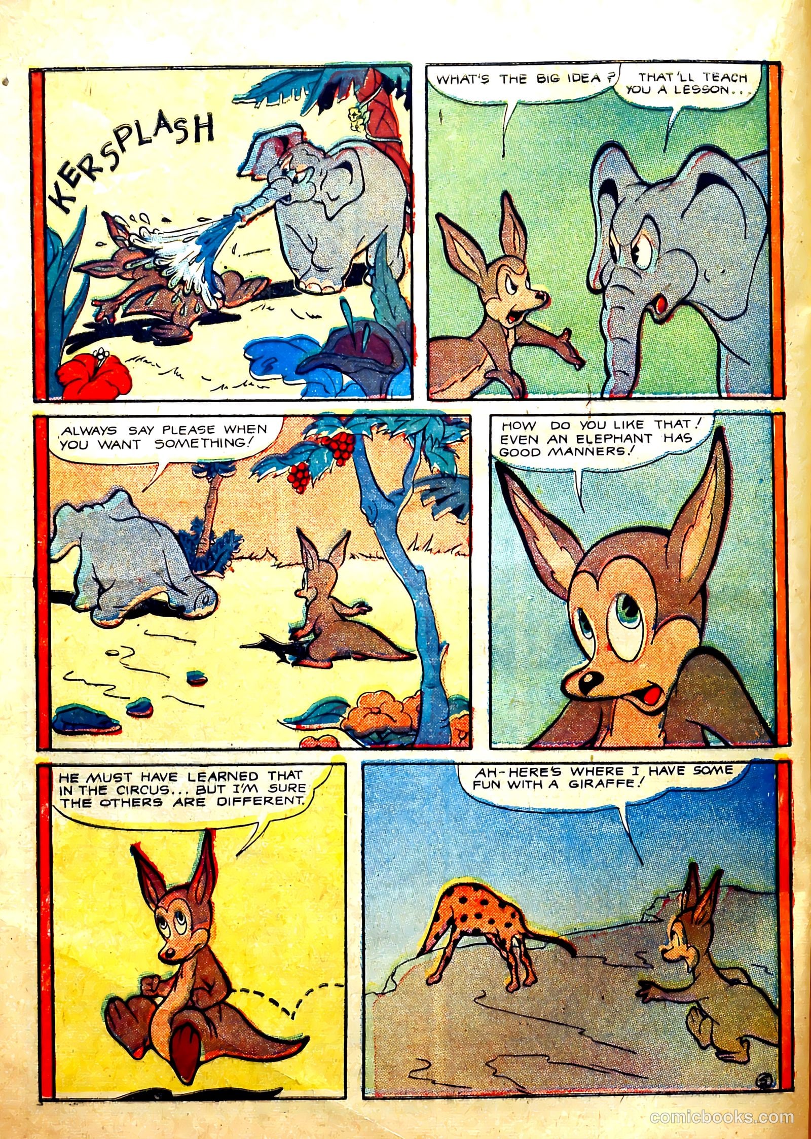 Frisky Animals #51 (1952) — page 24 of 36