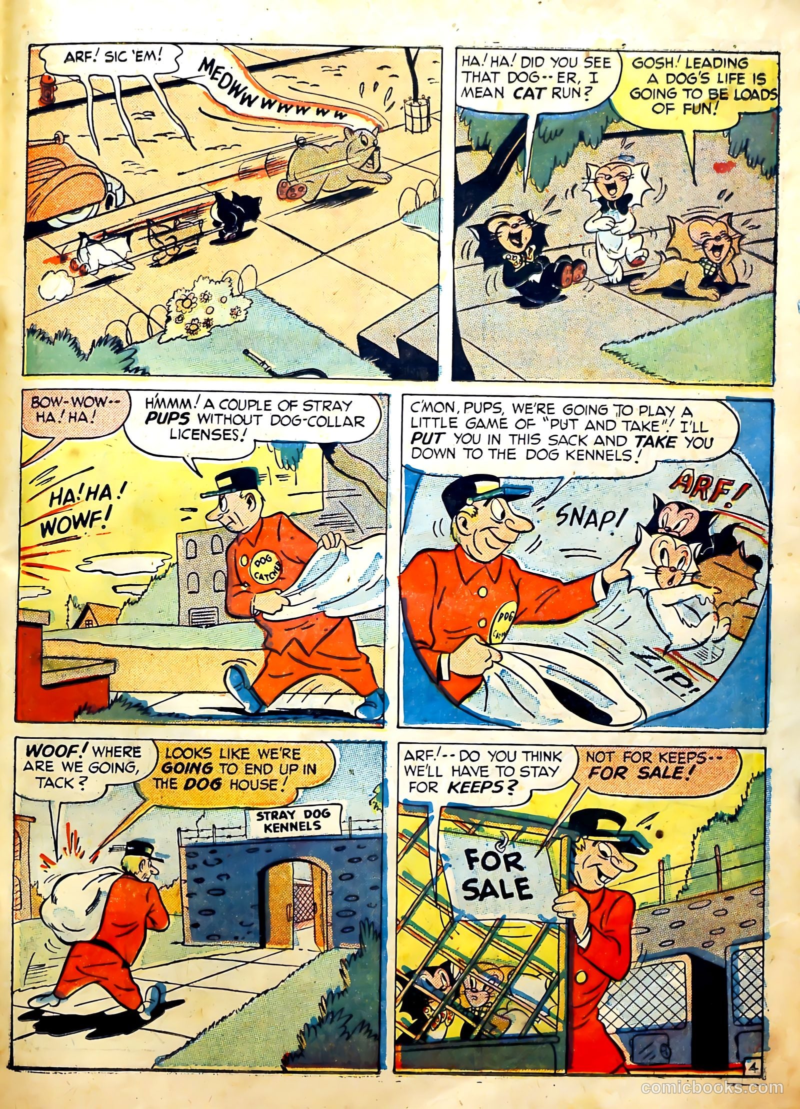 Frisky Animals #51 (1952) — page 31 of 36