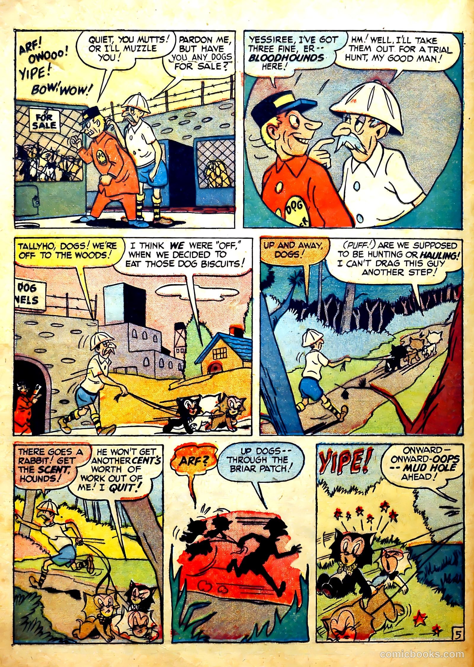 Frisky Animals #51 (1952) — page 32 of 36