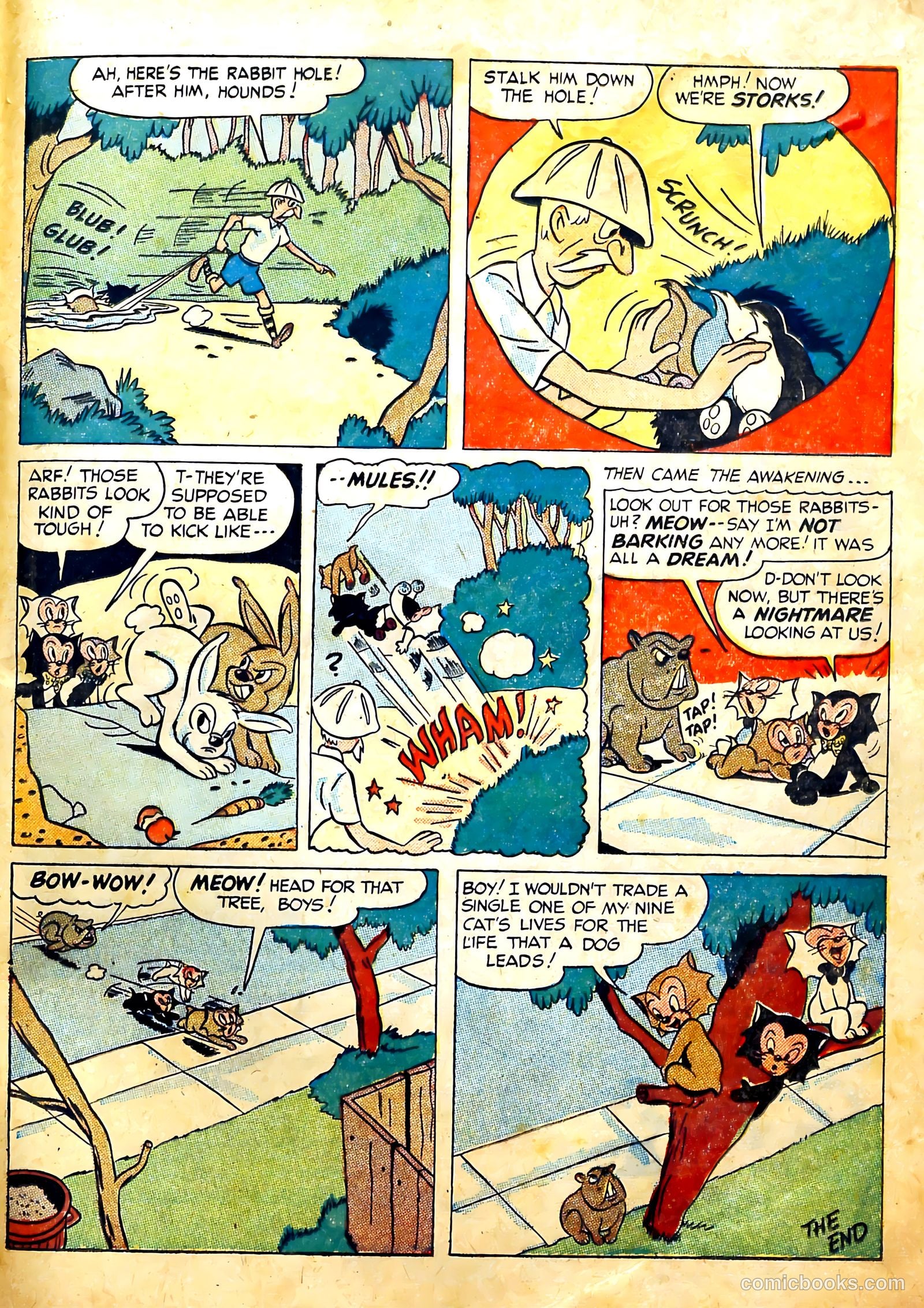 Frisky Animals #51 (1952) — page 33 of 36