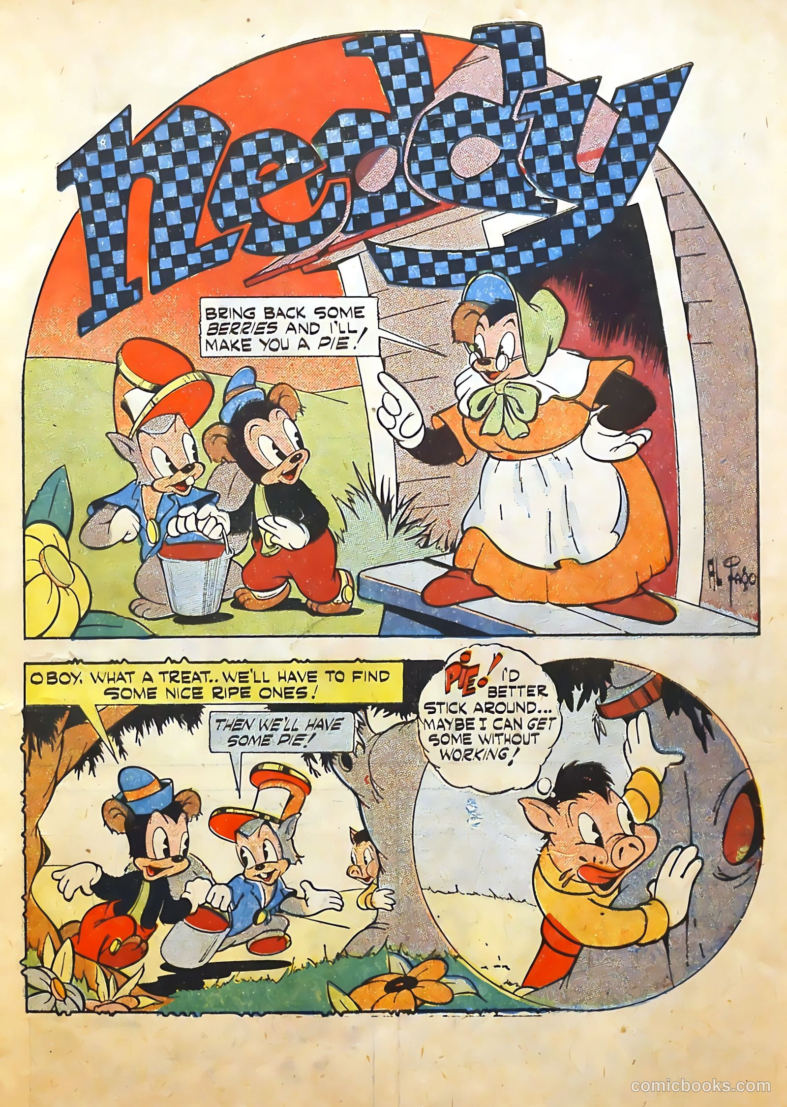 Frisky Animals #52 (1952) — page 3 of 36