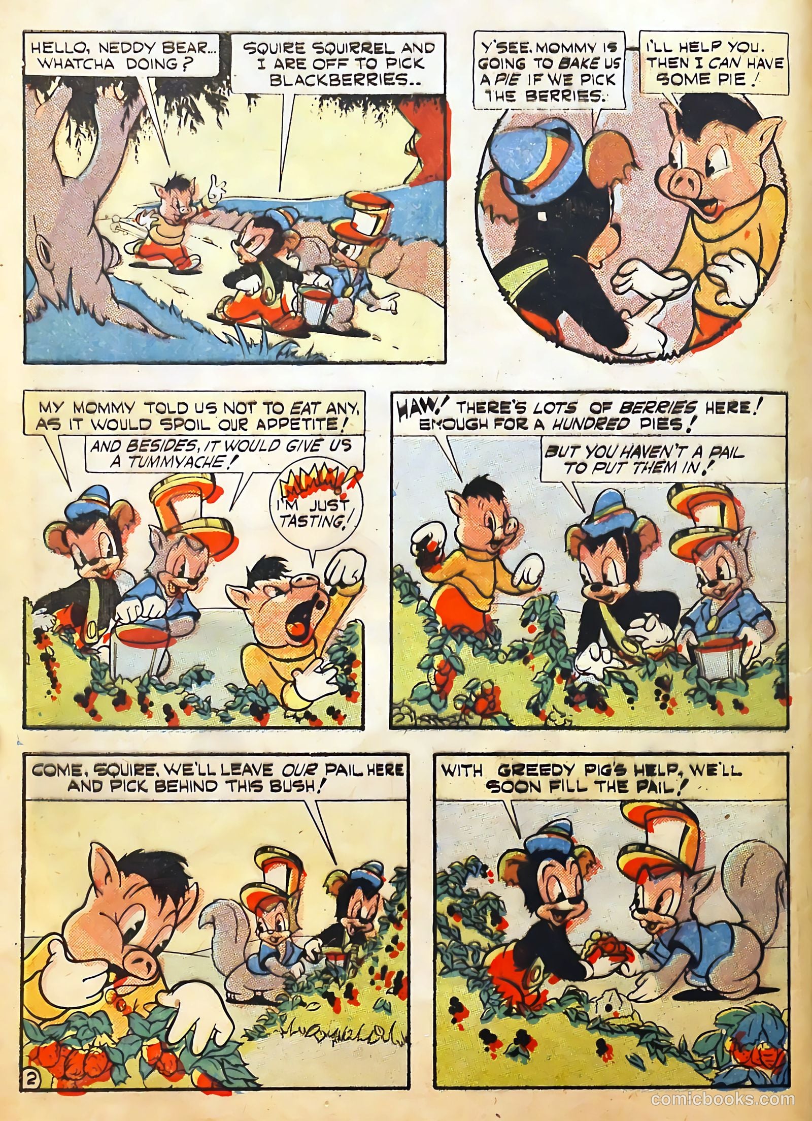Frisky Animals #52 (1952) — page 4 of 36