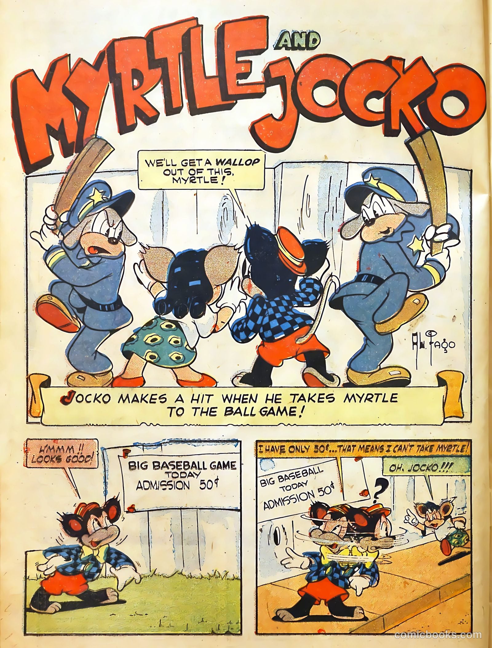 Frisky Animals #52 (1952) — page 12 of 36