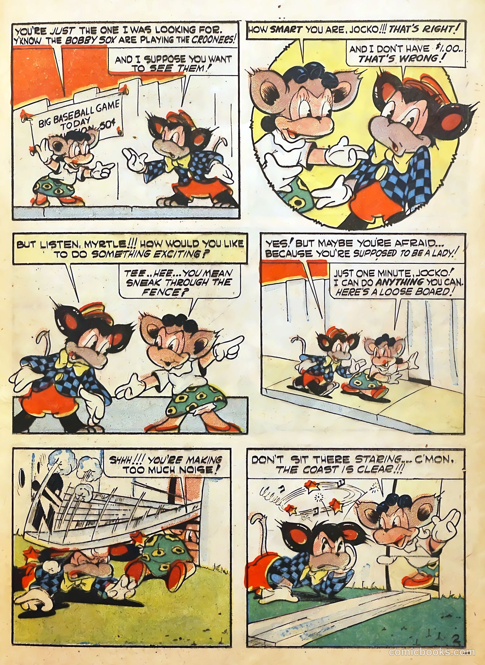Frisky Animals #52 (1952) — page 13 of 36