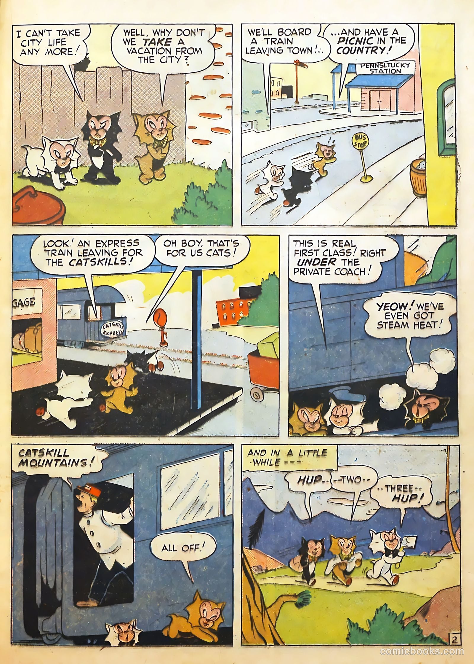 Frisky Animals #52 (1952) — page 21 of 36
