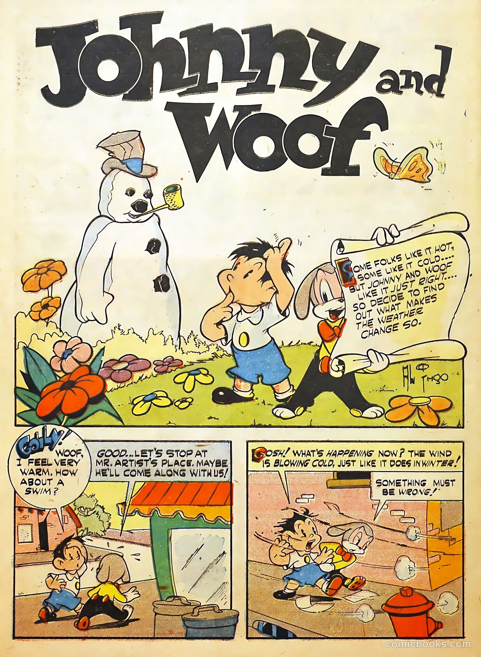 Frisky Animals #52 (1952) — page 28 of 36