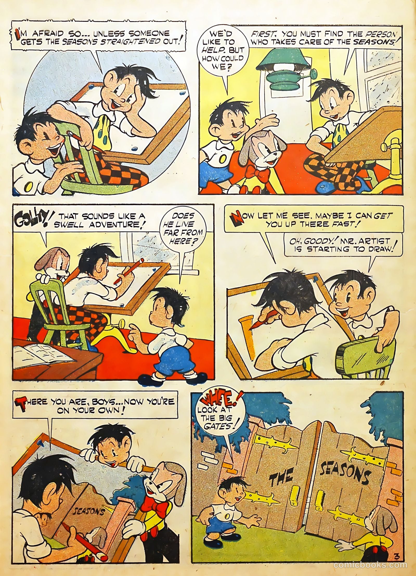 Frisky Animals #52 (1952) — page 30 of 36