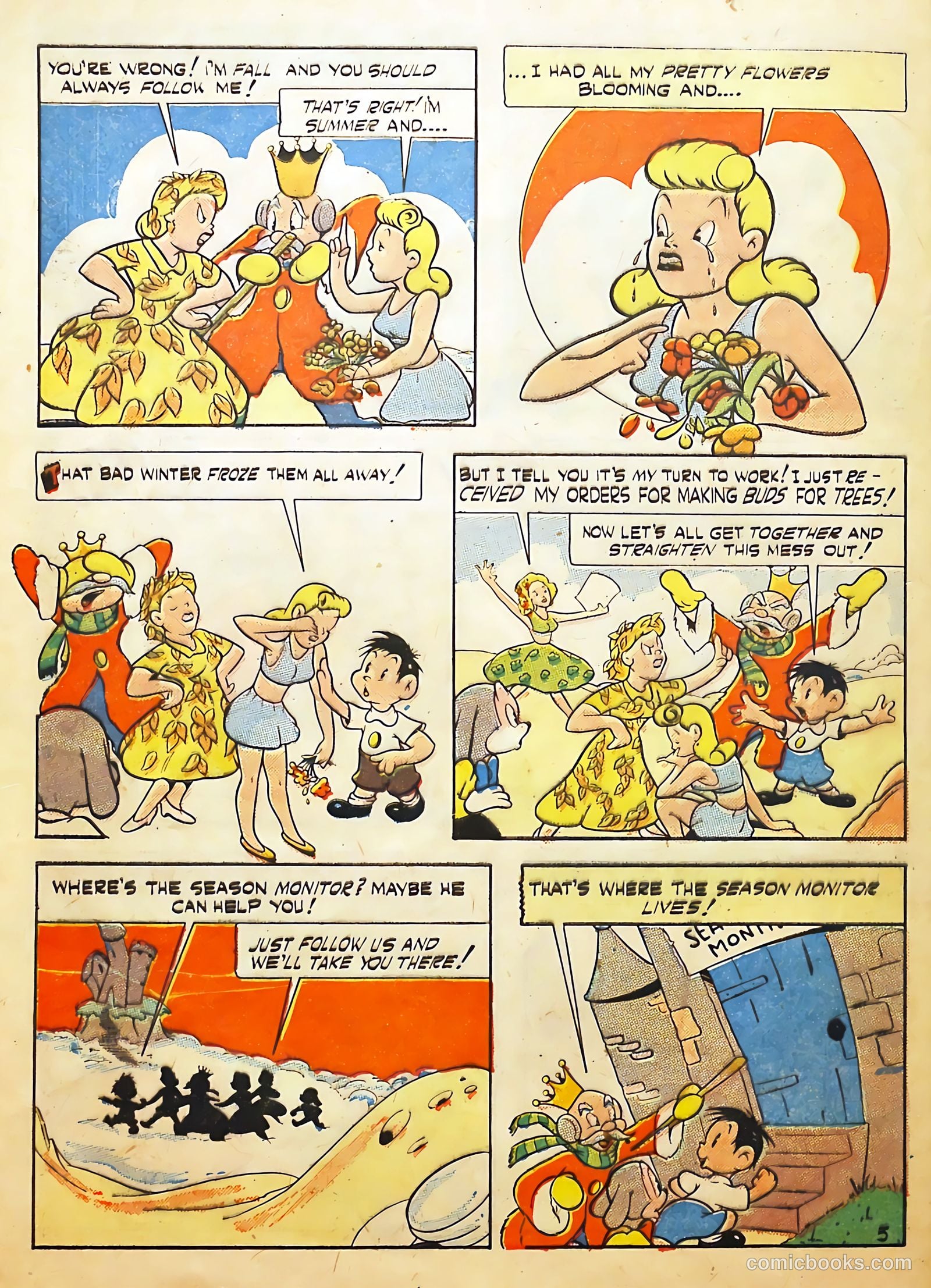 Frisky Animals #52 (1952) — page 32 of 36