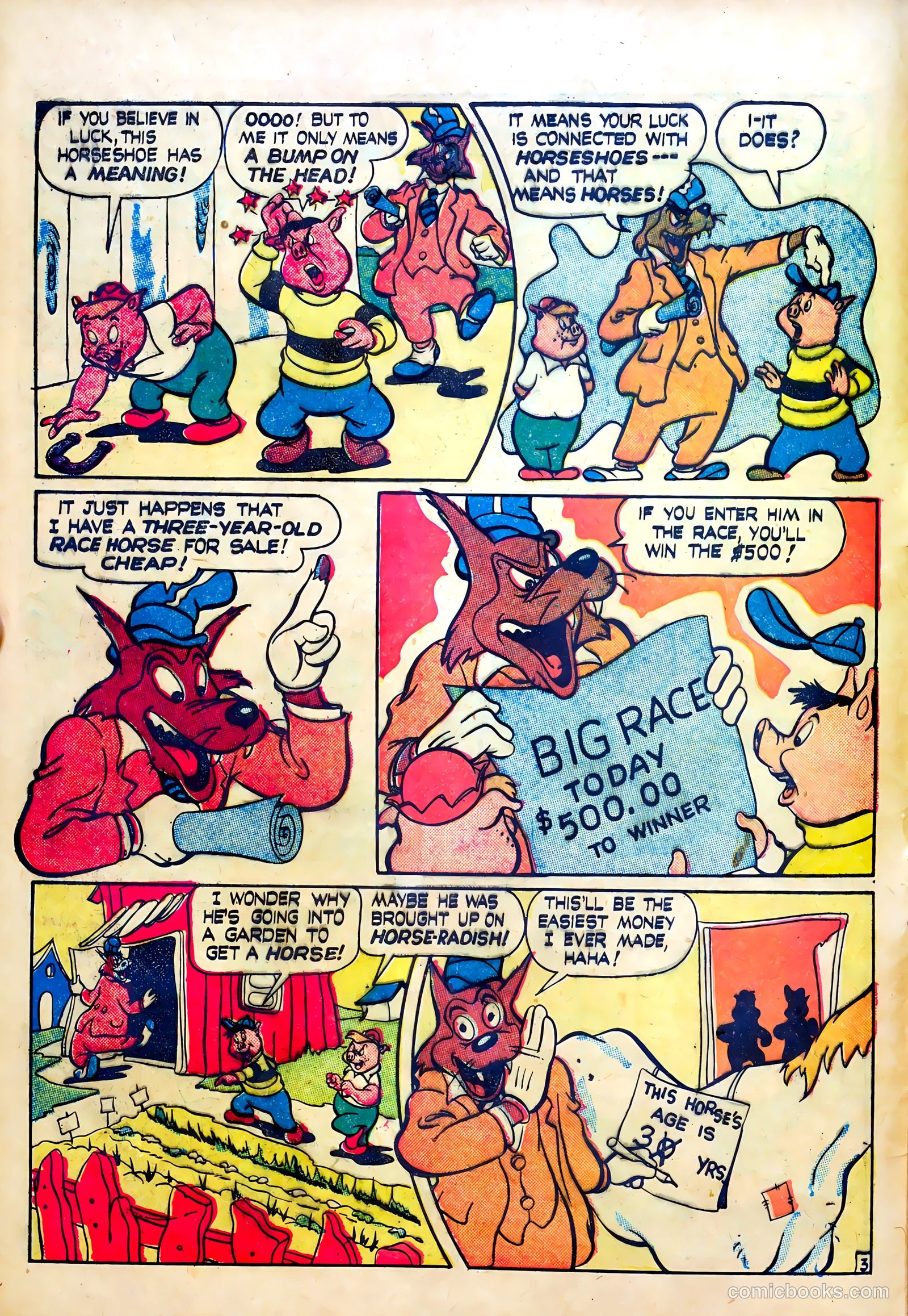 Frisky Animals #53 (1953) — page 12 of 36
