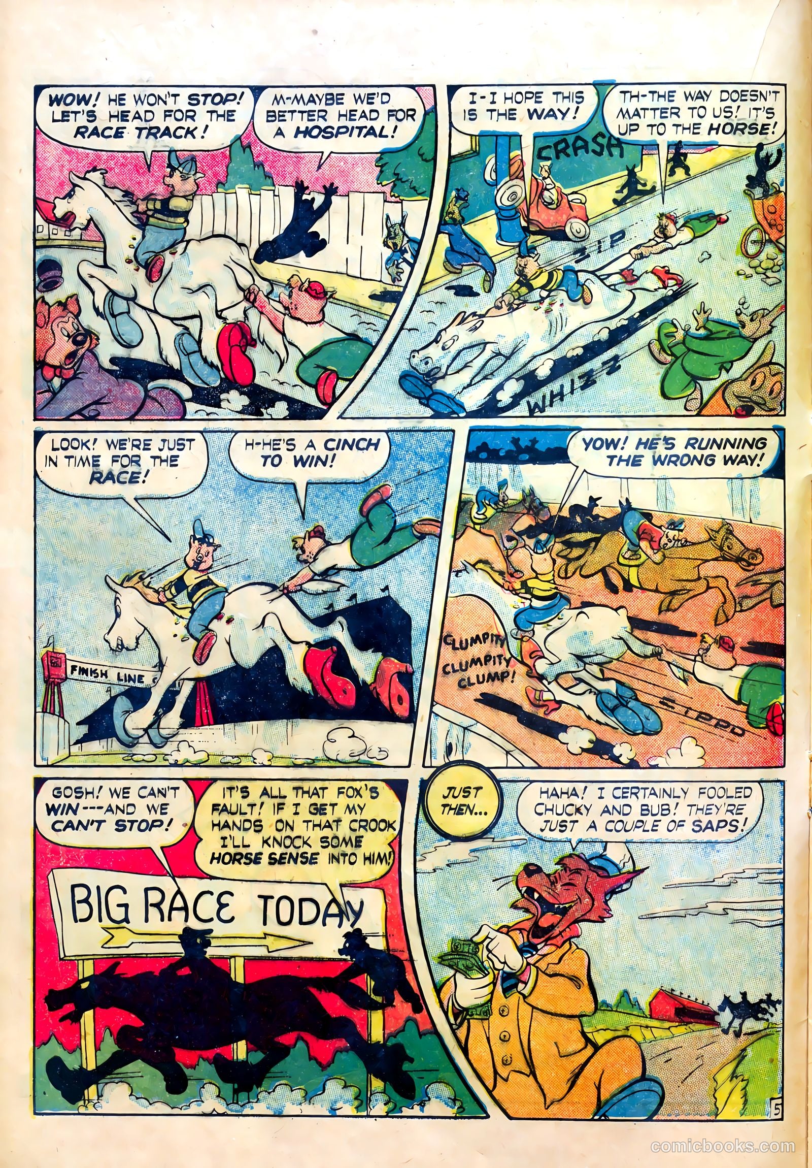 Frisky Animals #53 (1953) — page 14 of 36