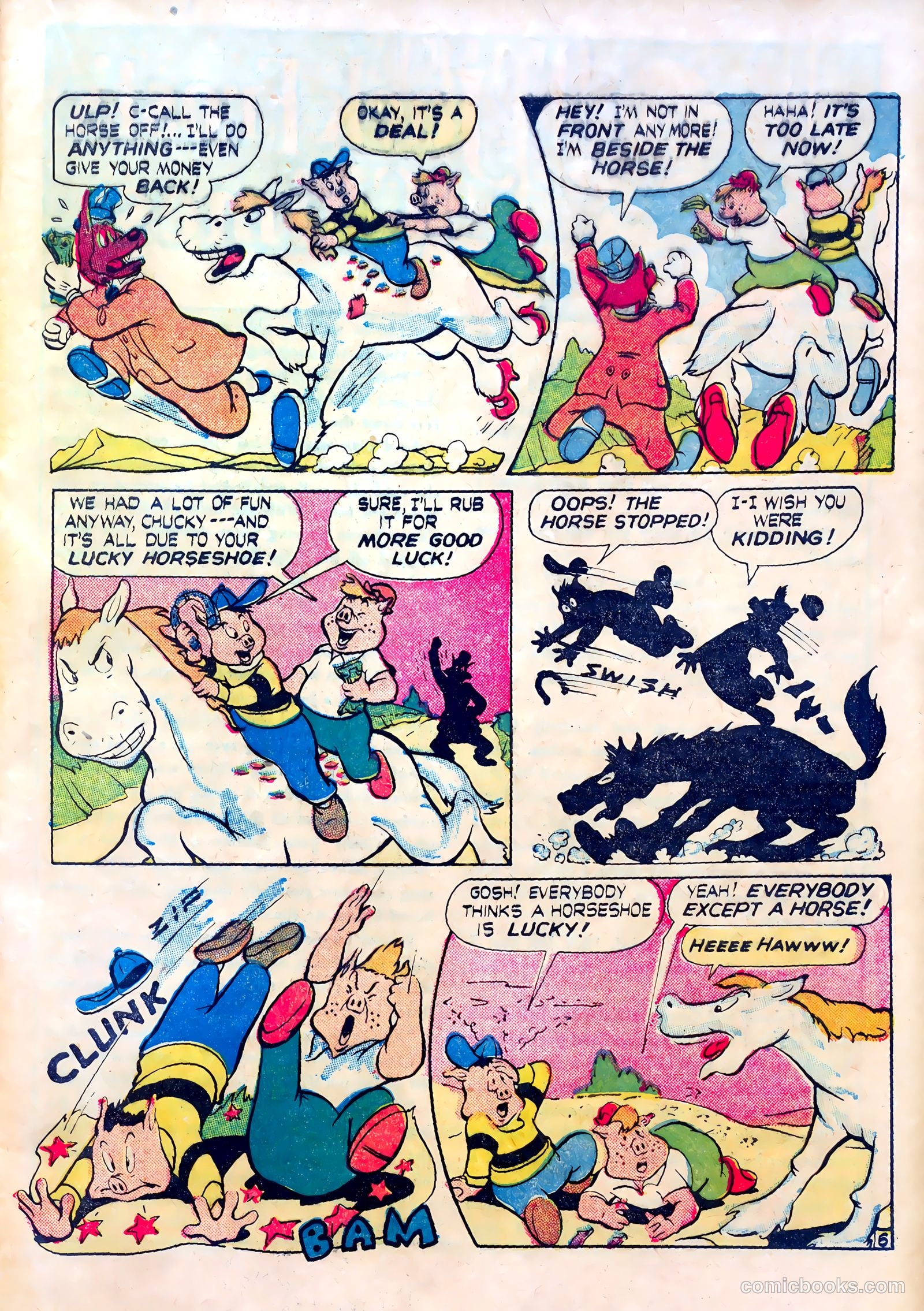 Frisky Animals #53 (1953) — page 15 of 36