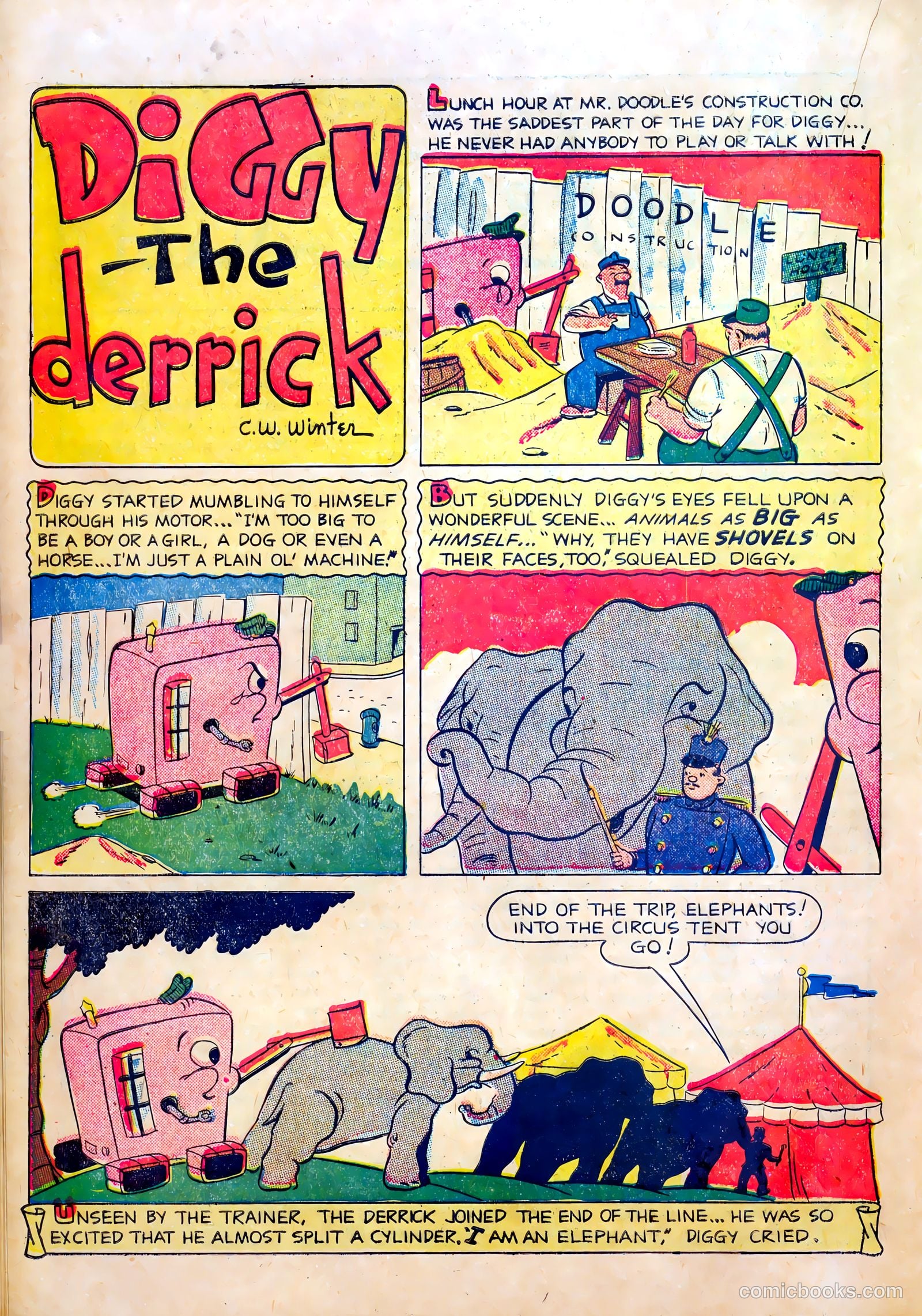 Frisky Animals #53 (1953) — page 18 of 36