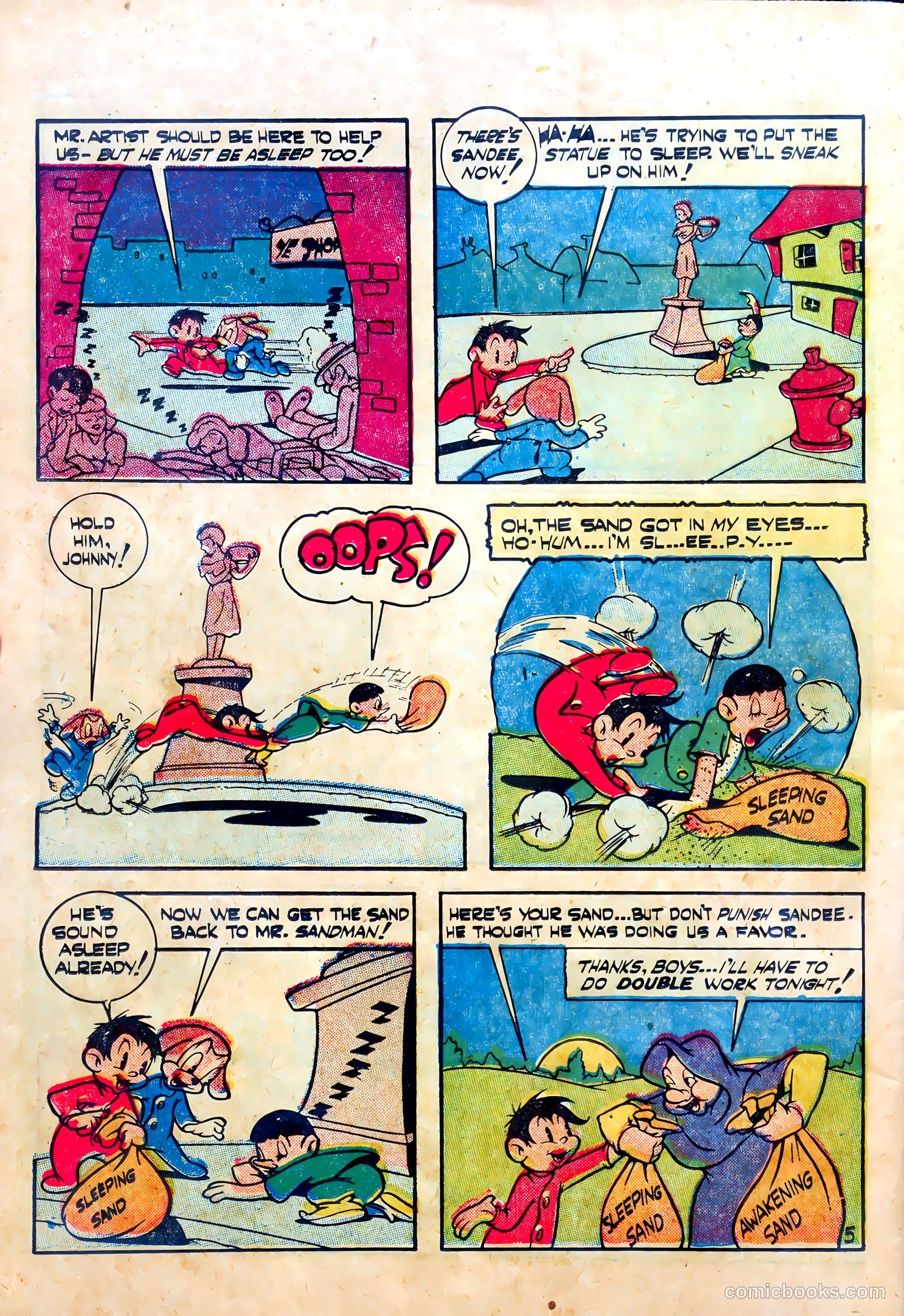 Frisky Animals #53 (1953) — page 32 of 36