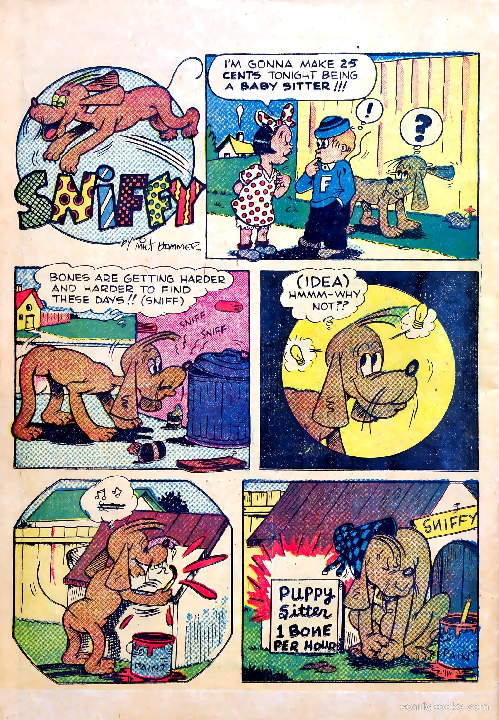 Frisky Animals #53 (1953) — page 34 of 36