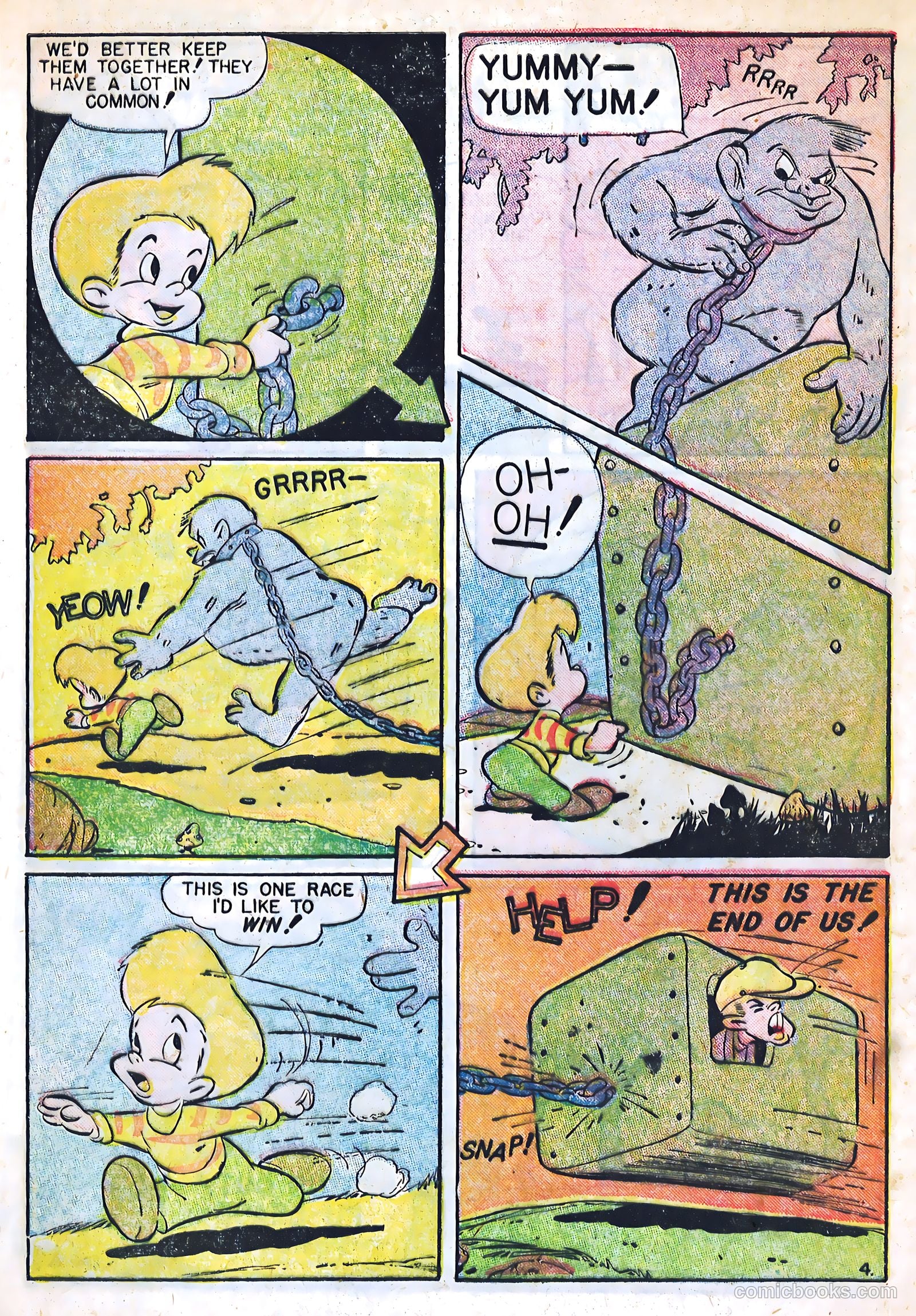 Frisky Animals #54 (1953) — page 20 of 37