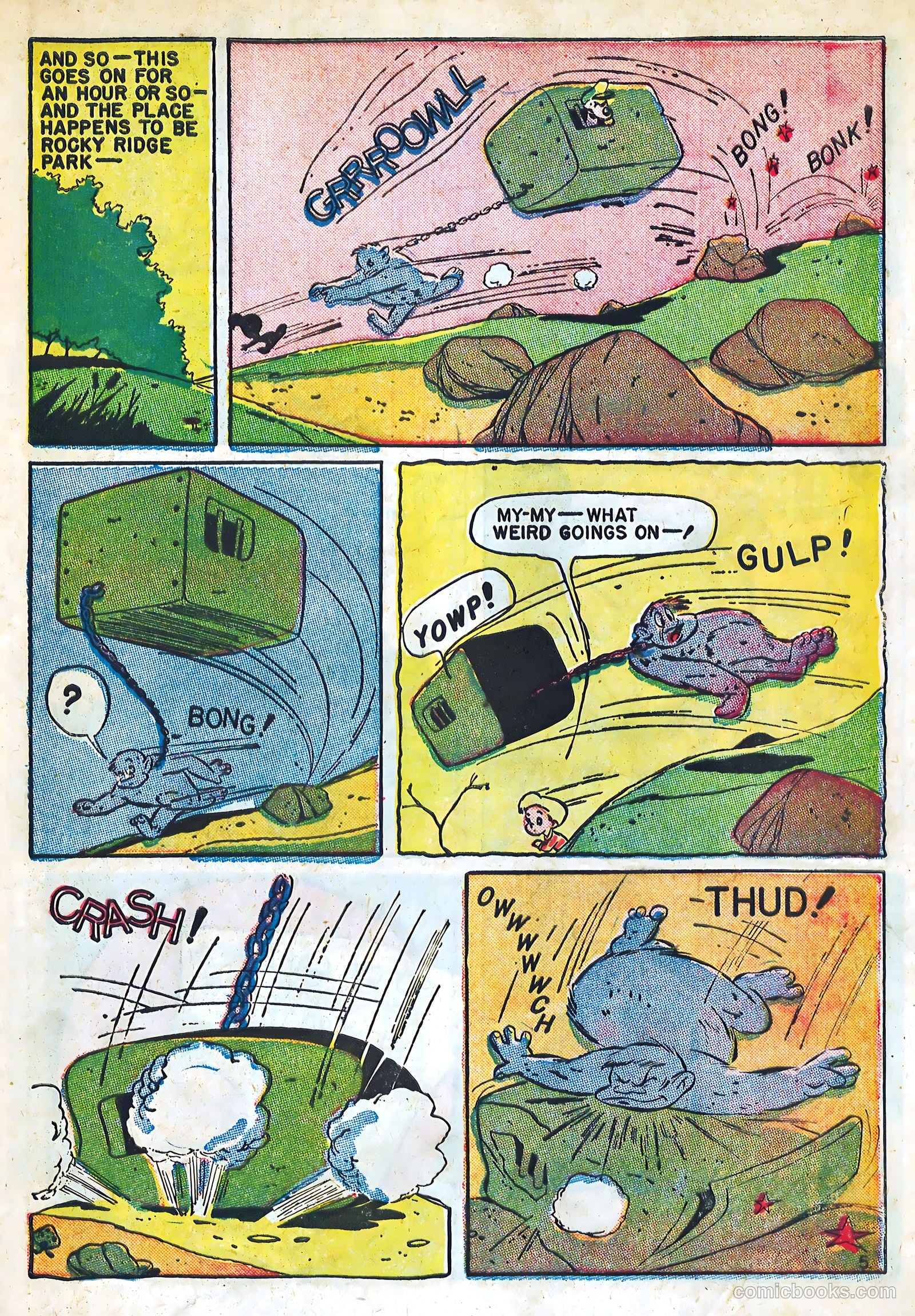 Frisky Animals #54 (1953) — page 21 of 37