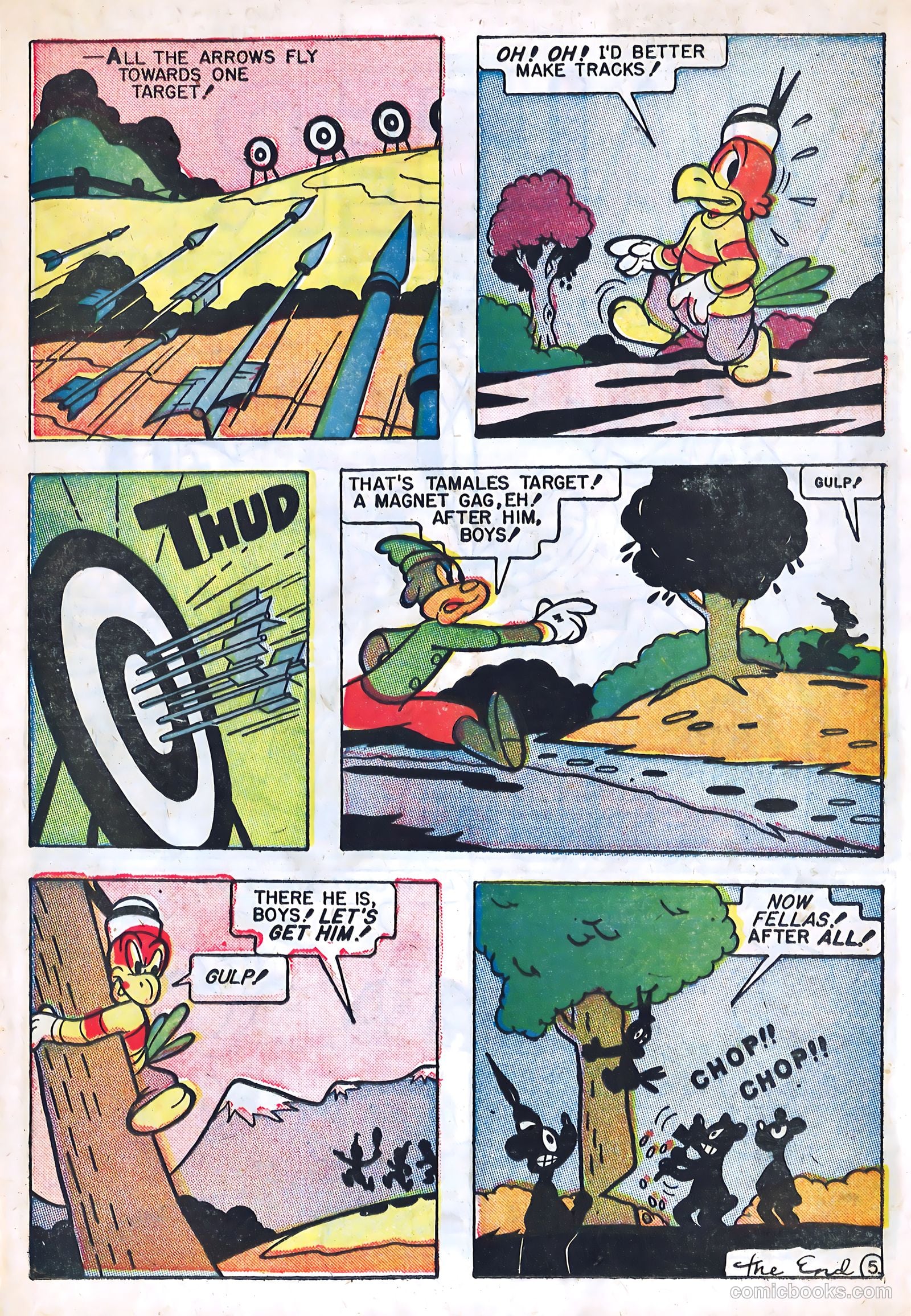 Frisky Animals #54 (1953) — page 27 of 37
