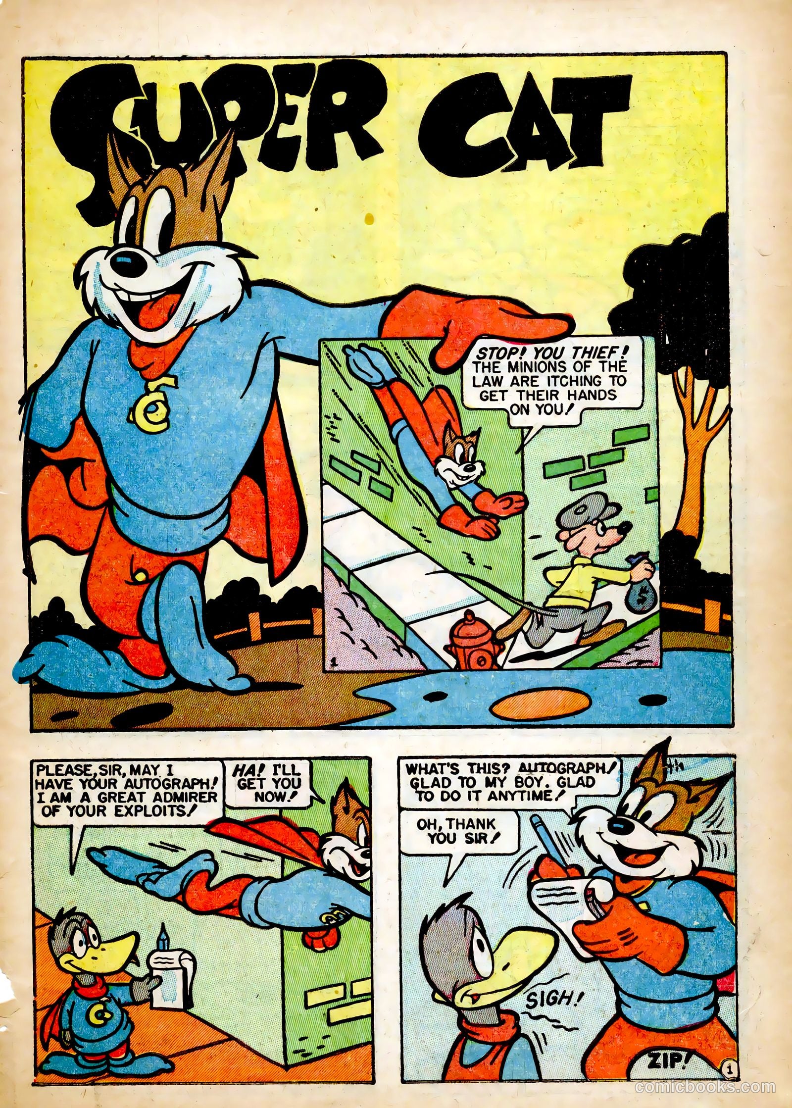 Frisky Animals #55 (1953) — page 3 of 36