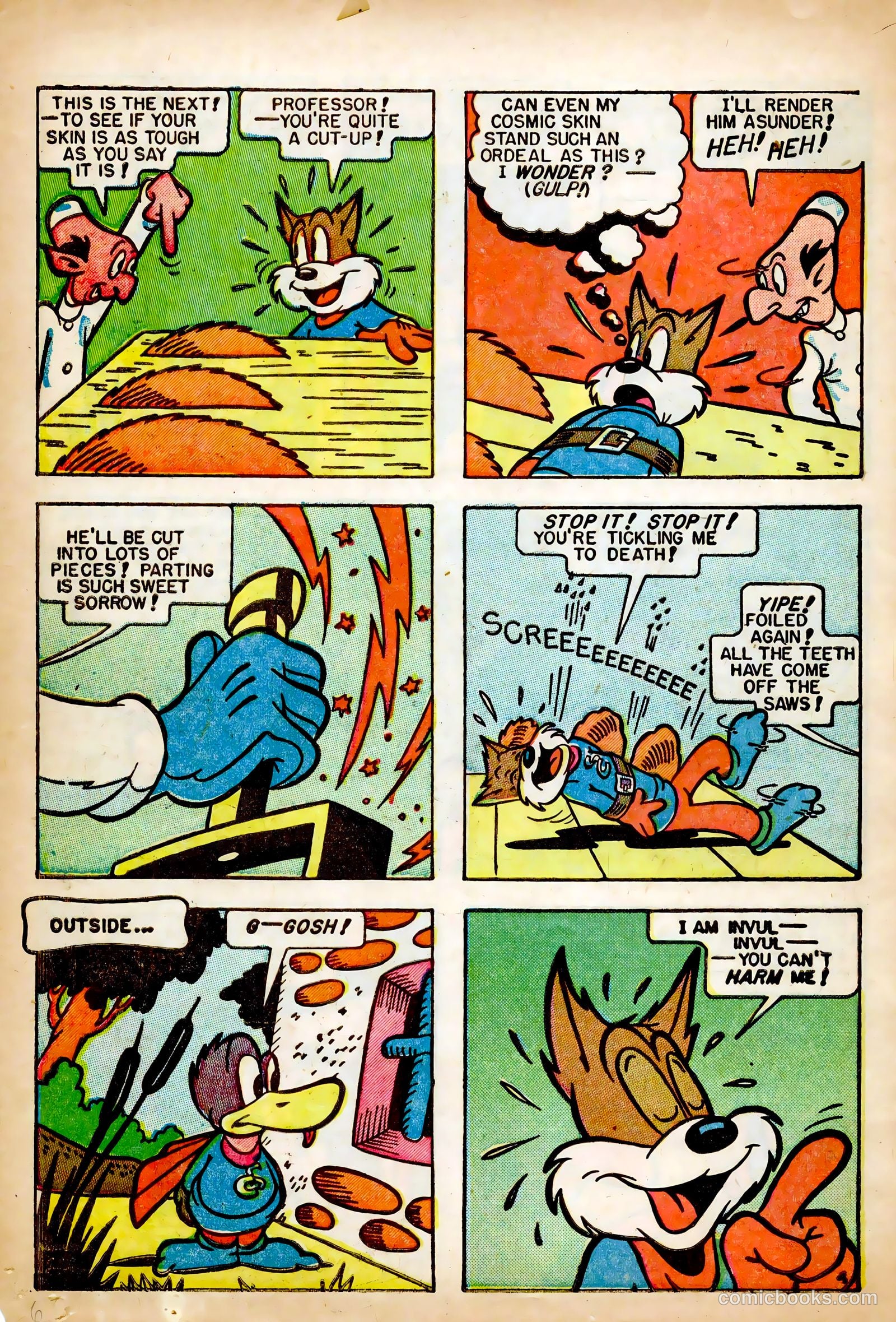 Frisky Animals #55 (1953) — page 6 of 36