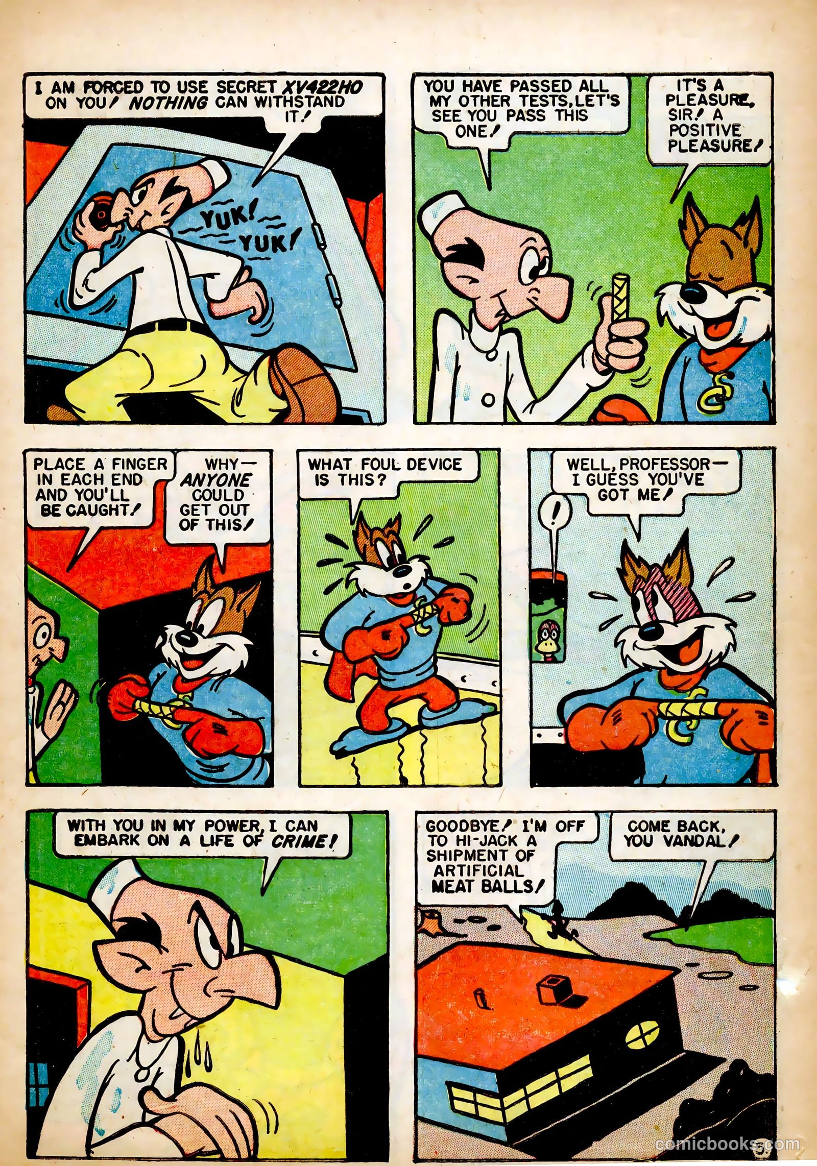 Frisky Animals #55 (1953) — page 7 of 36