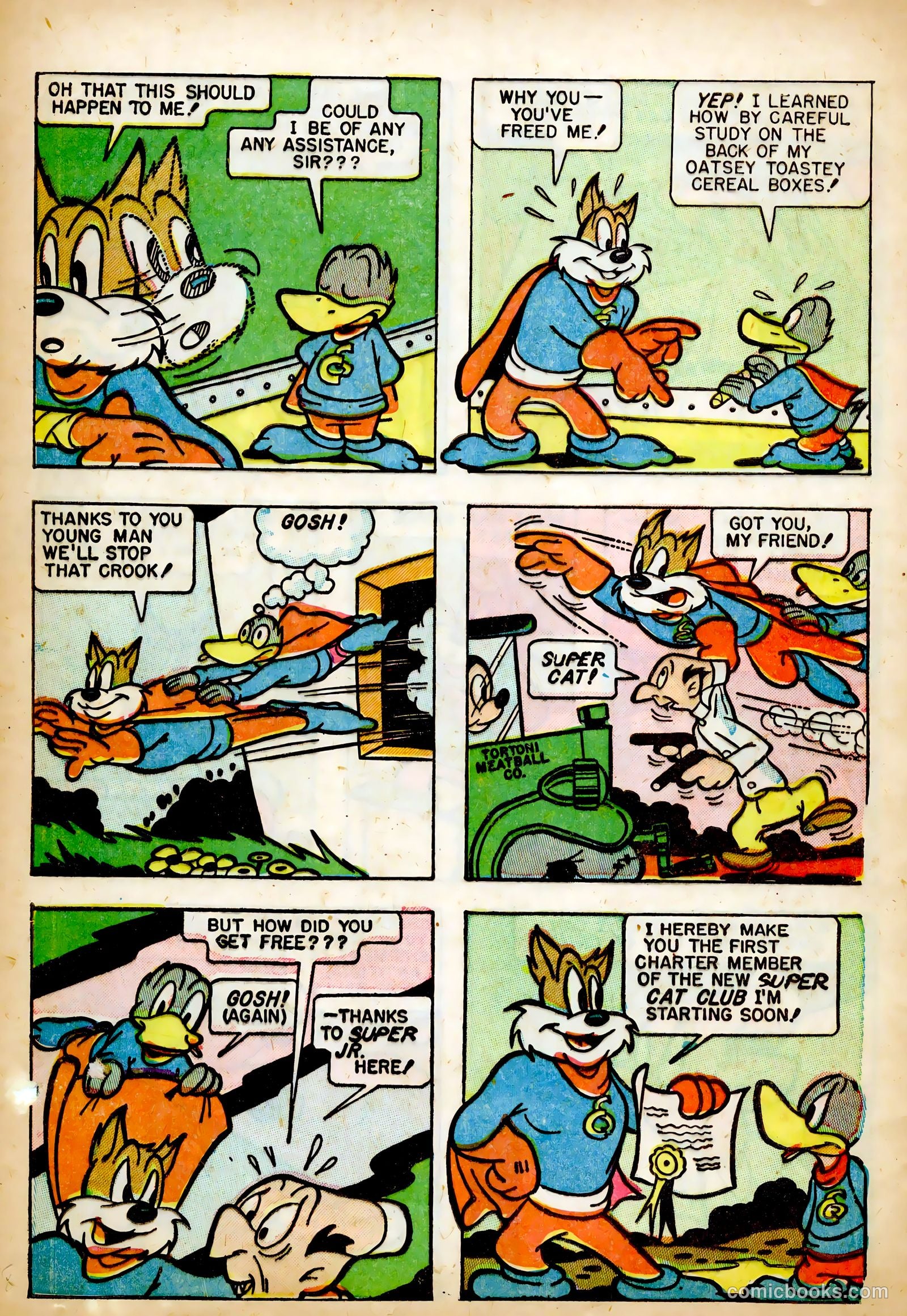 Frisky Animals #55 (1953) — page 8 of 36
