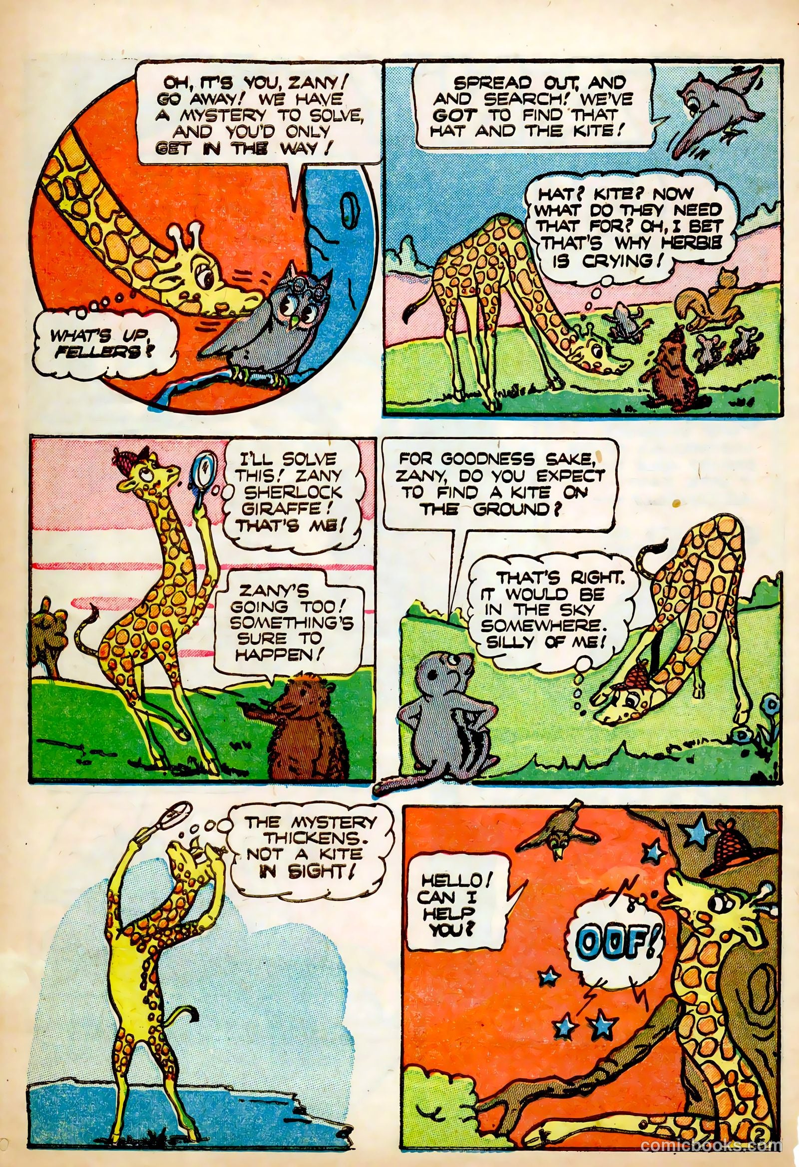 Frisky Animals #55 (1953) — page 10 of 36