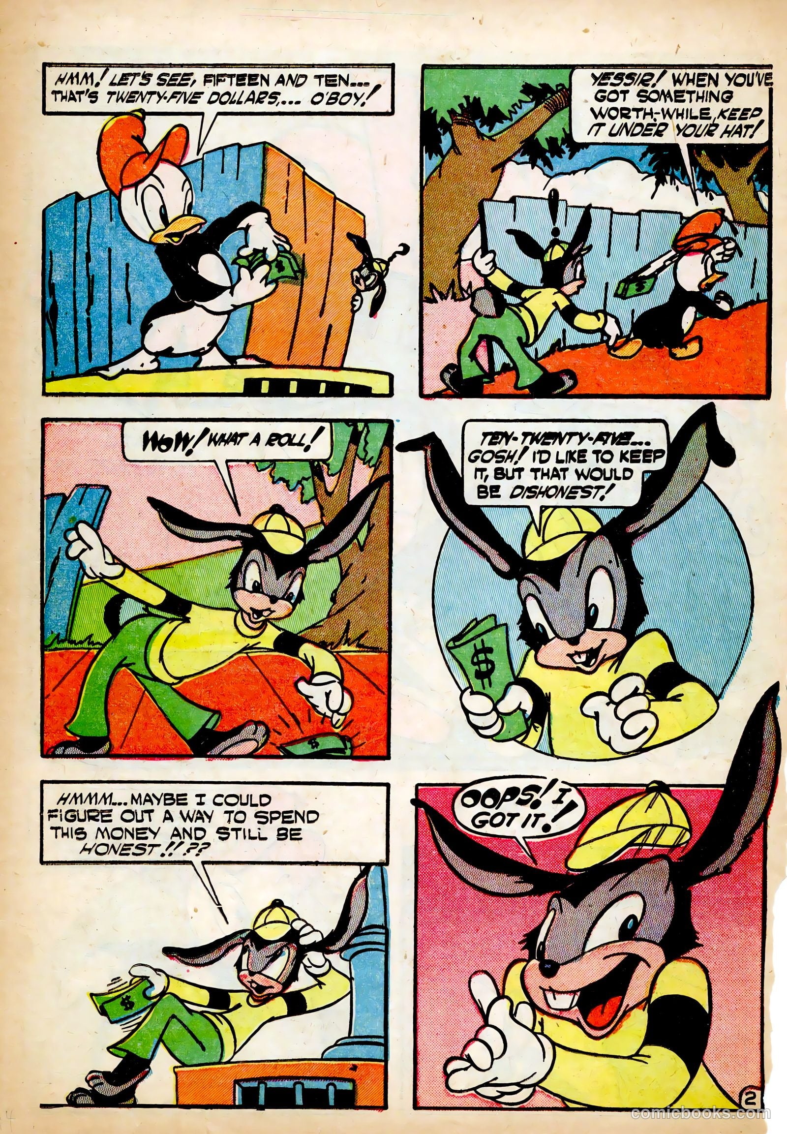 Frisky Animals #55 (1953) — page 14 of 36