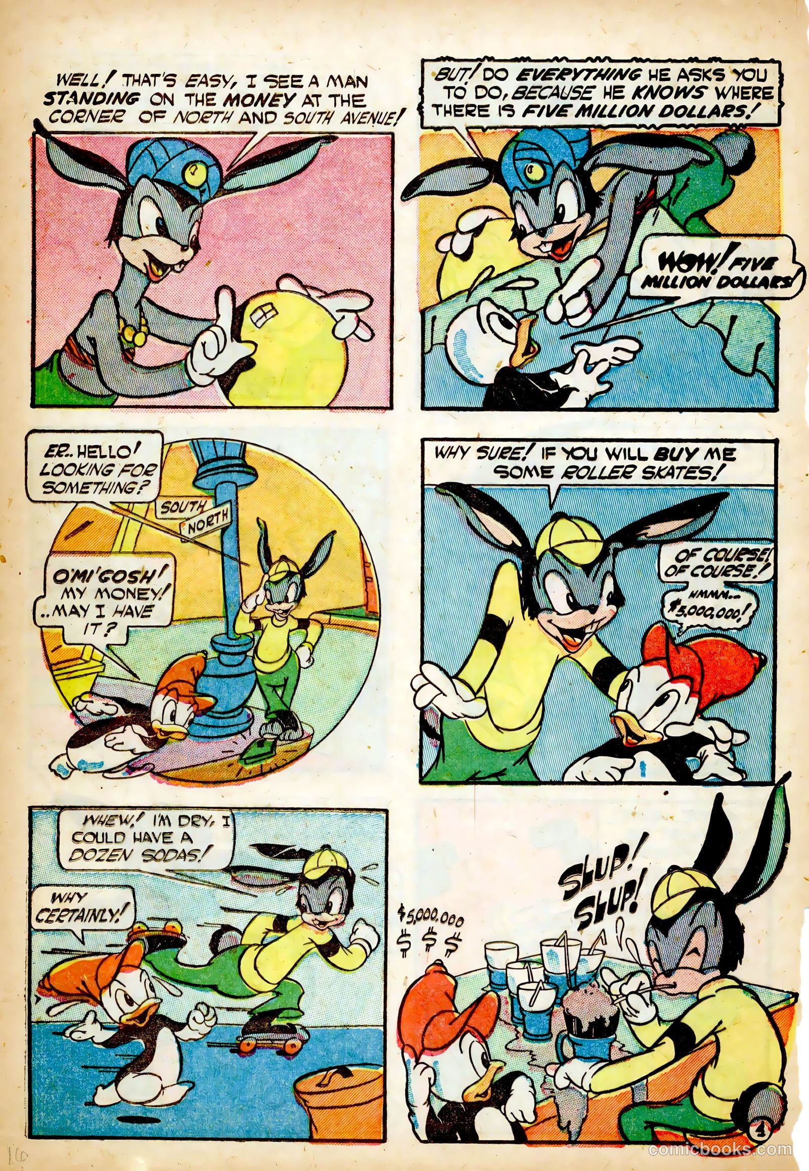 Frisky Animals #55 (1953) — page 16 of 36