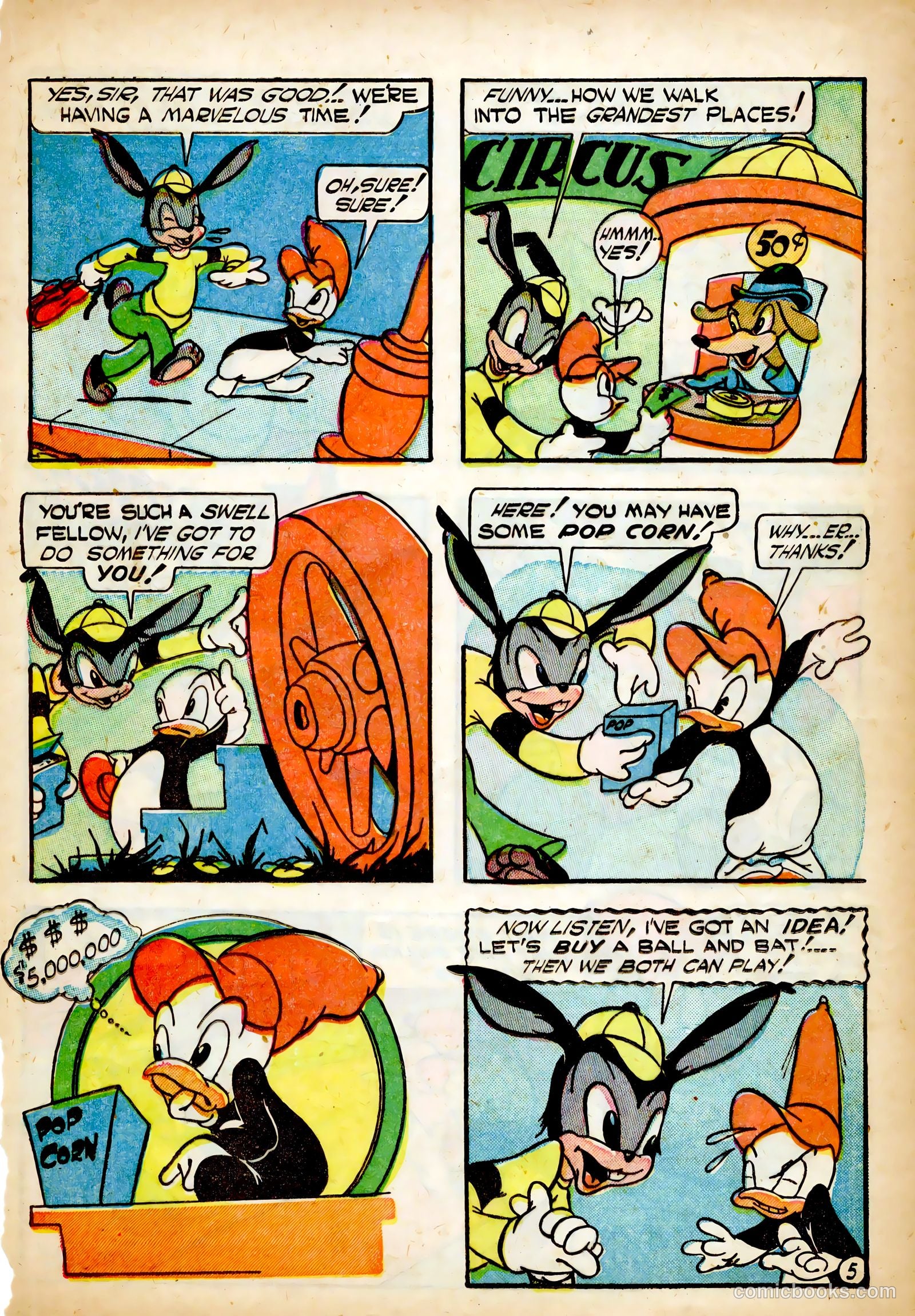 Frisky Animals #55 (1953) — page 17 of 36