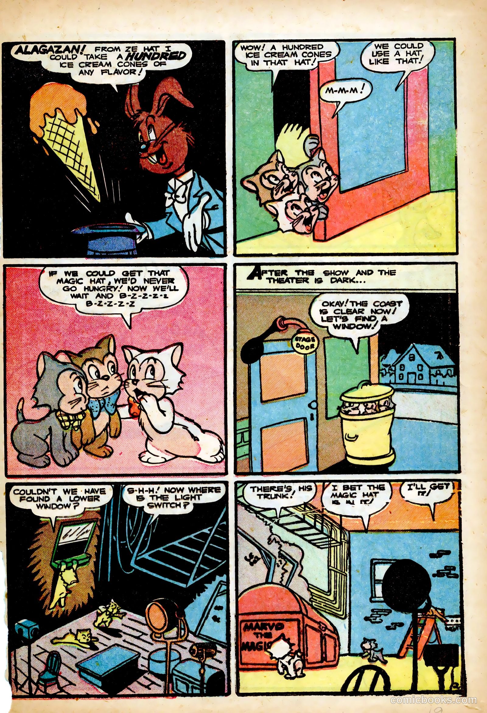 Frisky Animals #55 (1953) — page 21 of 36