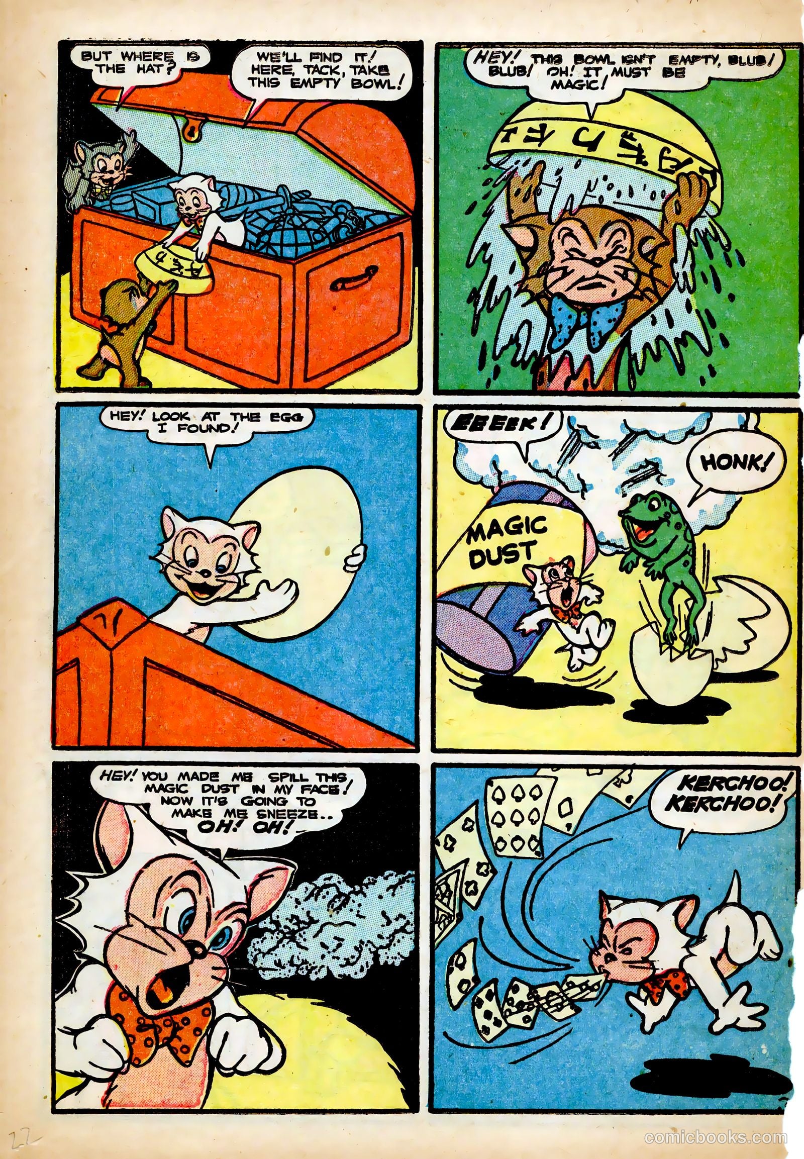 Frisky Animals #55 (1953) — page 22 of 36