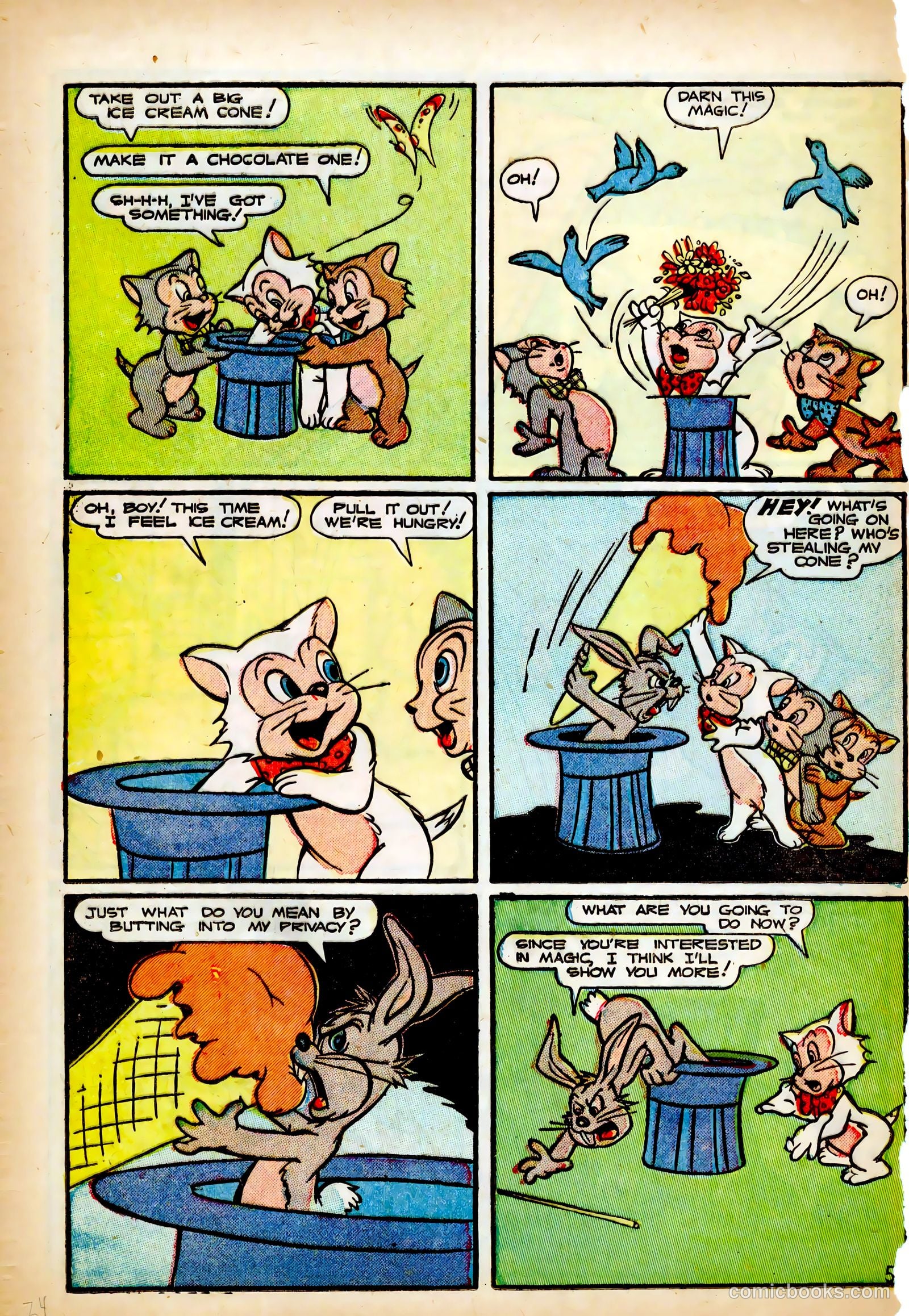 Frisky Animals #55 (1953) — page 24 of 36