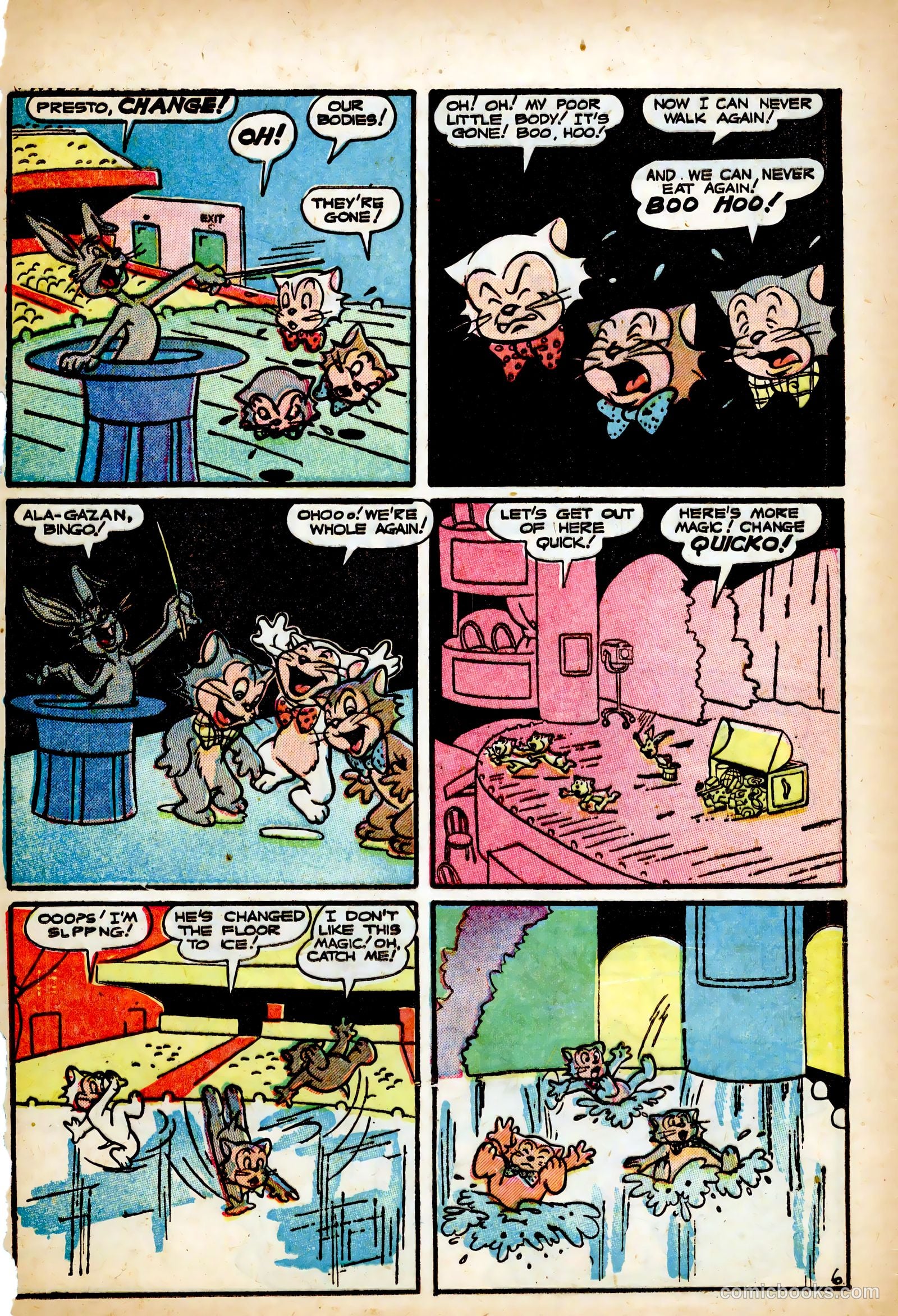 Frisky Animals #55 (1953) — page 25 of 36