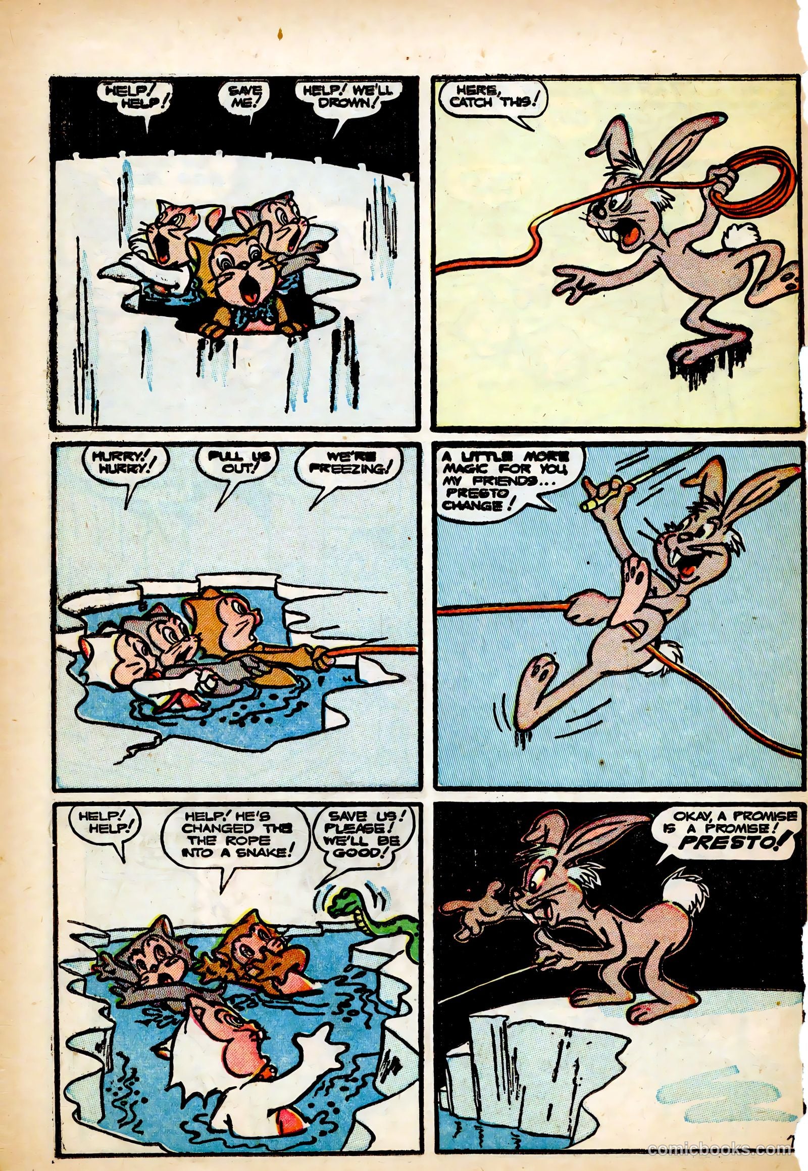 Frisky Animals #55 (1953) — page 26 of 36