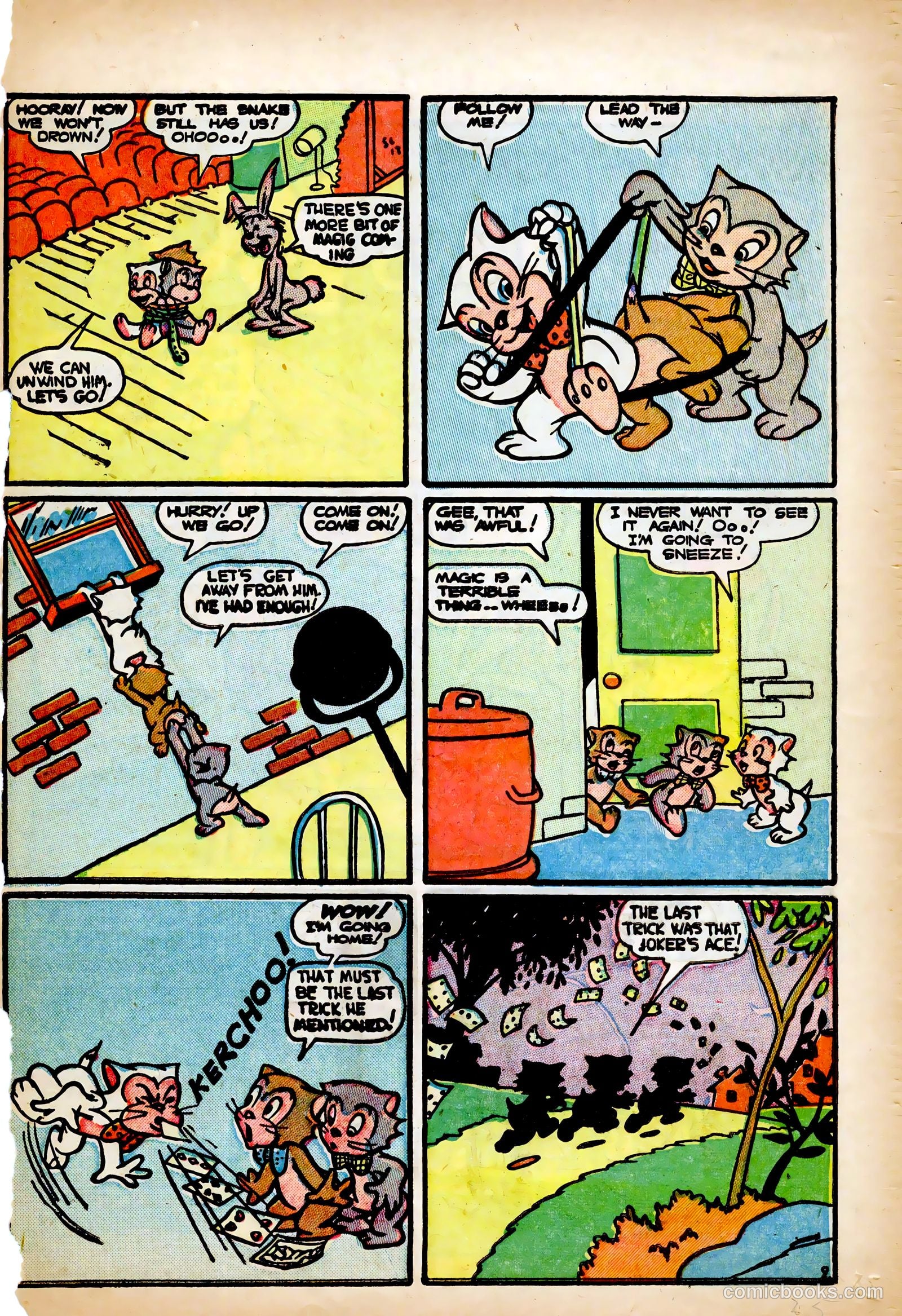 Frisky Animals #55 (1953) — page 27 of 36