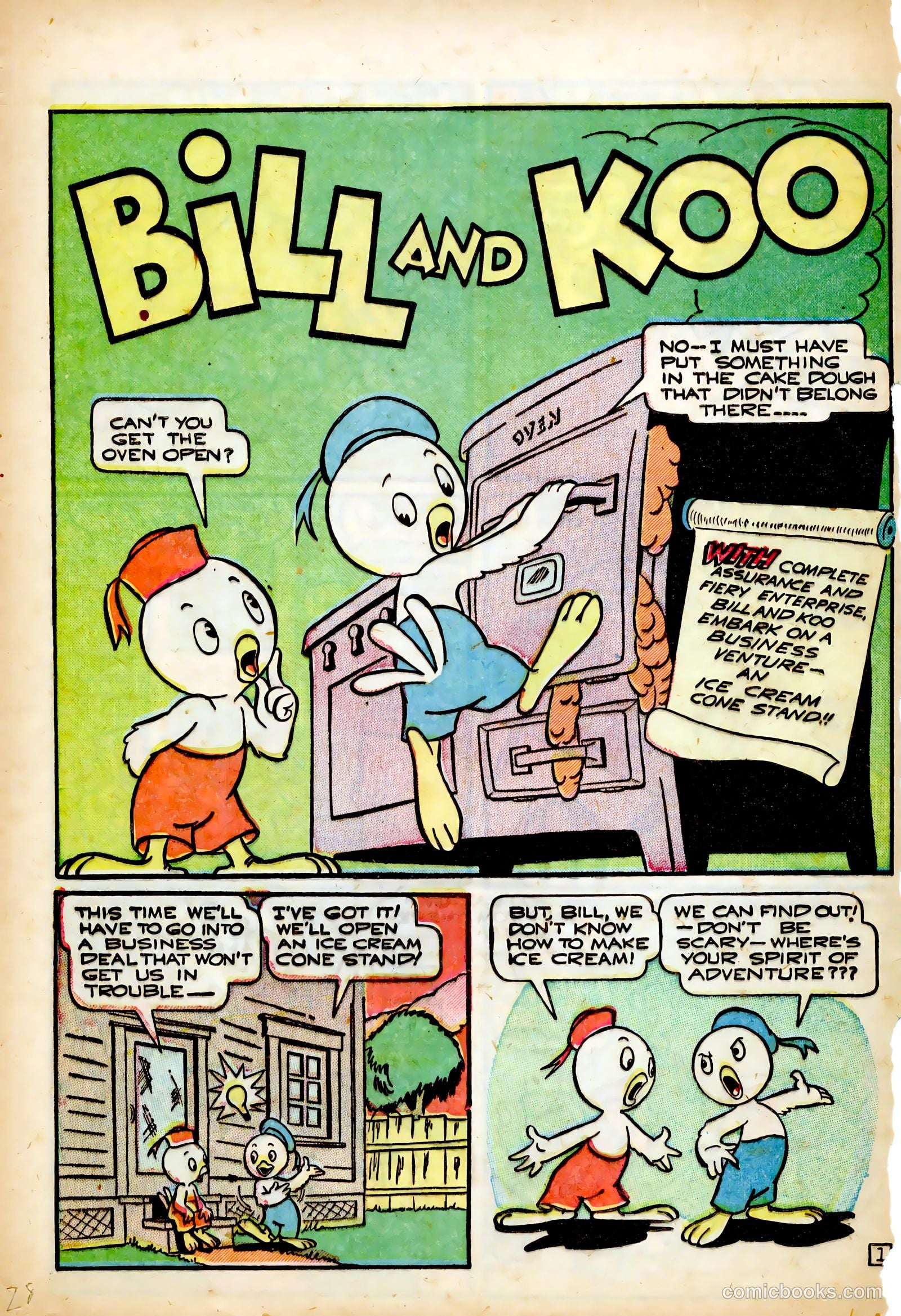 Frisky Animals #55 (1953) — page 28 of 36