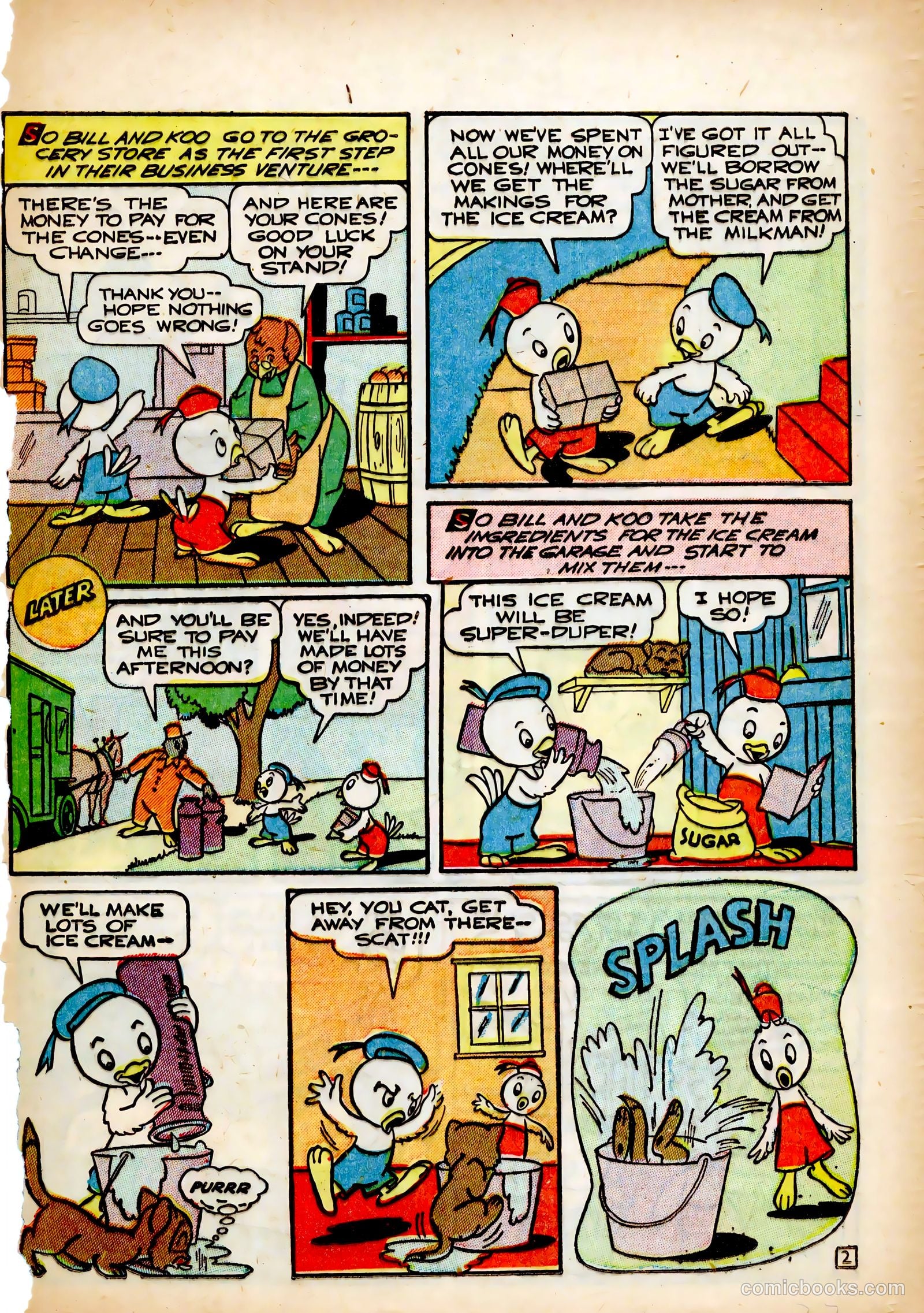 Frisky Animals #55 (1953) — page 29 of 36