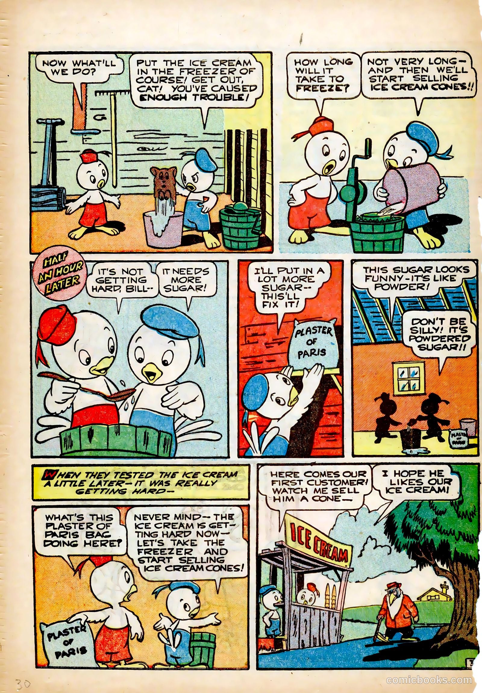 Frisky Animals #55 (1953) — page 30 of 36