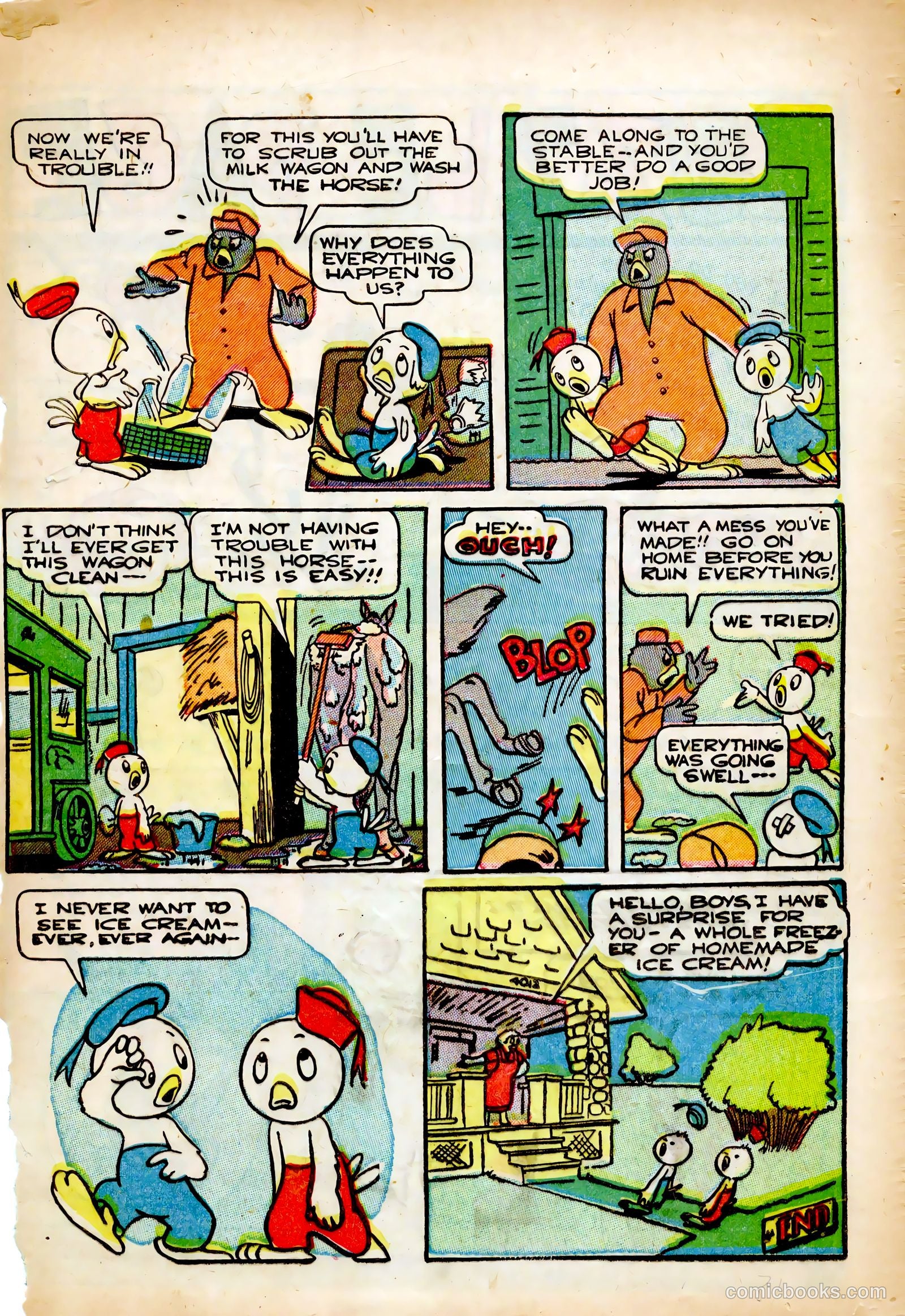 Frisky Animals #55 (1953) — page 33 of 36