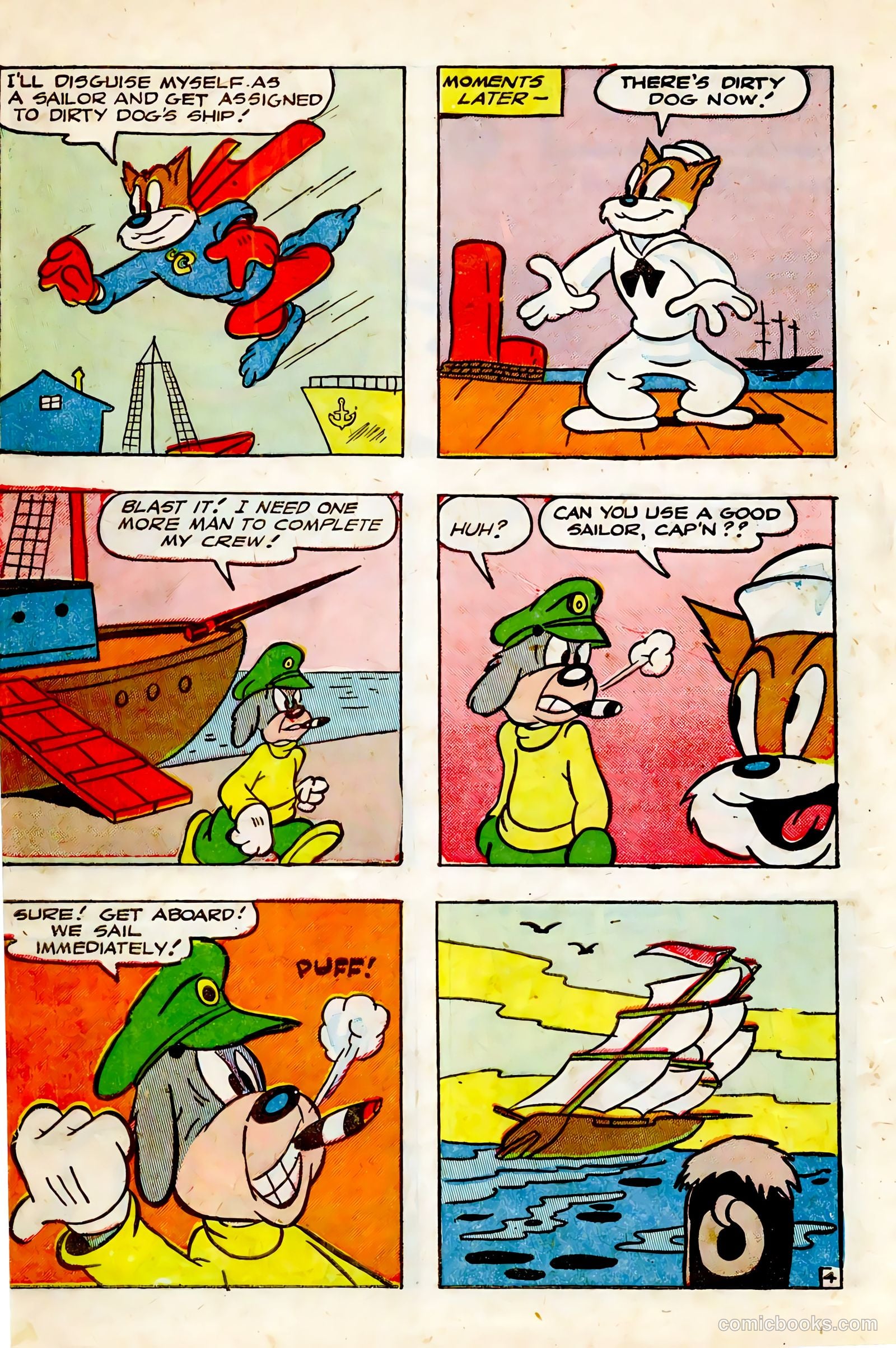 Frisky Animals #56 (1953) — page 7 of 37