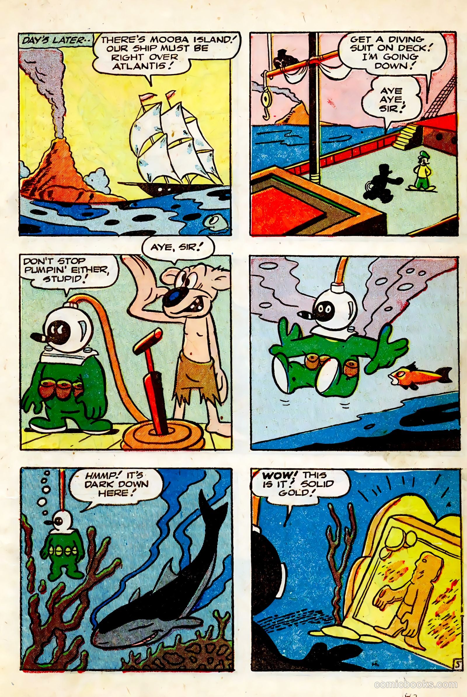 Frisky Animals #56 (1953) — page 8 of 37