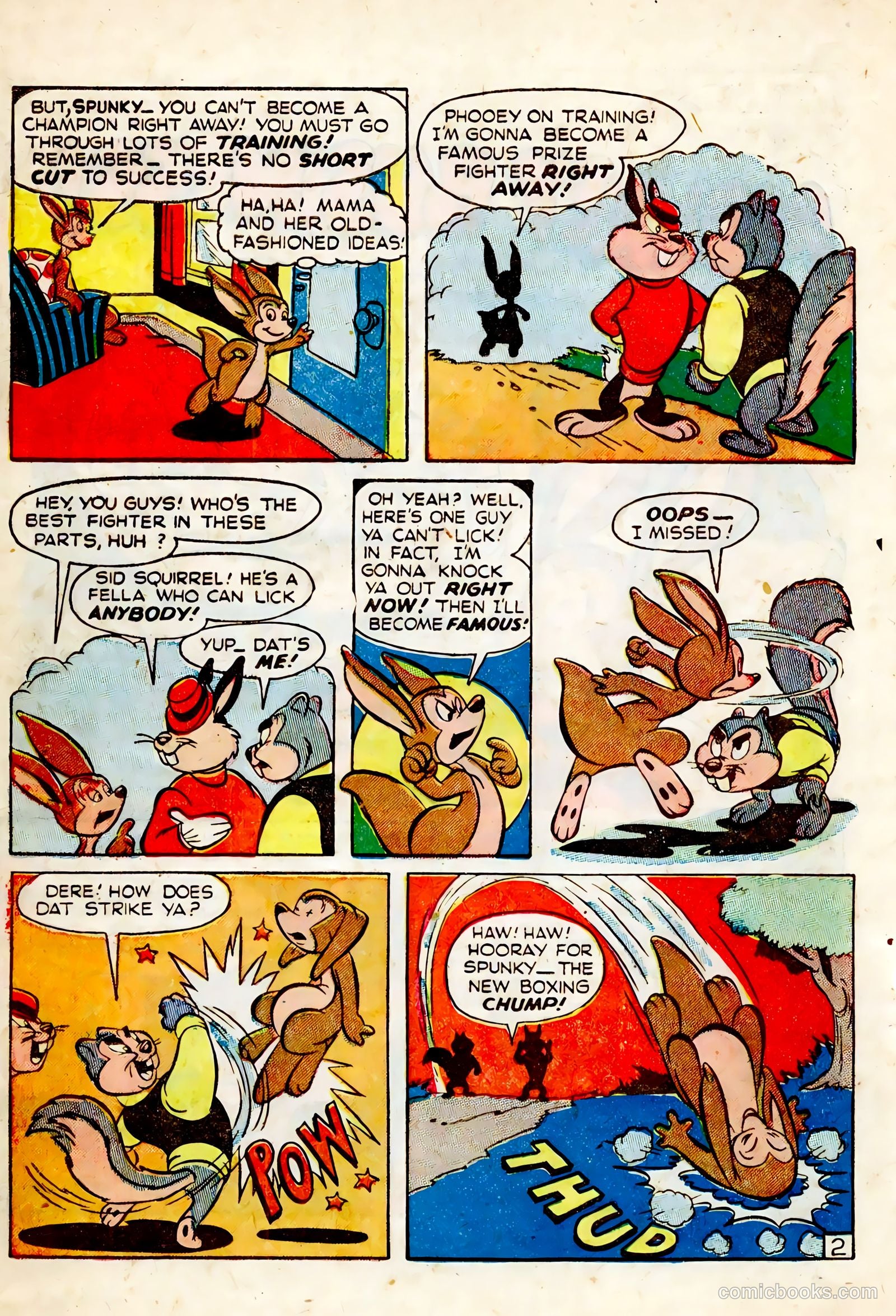 Frisky Animals #56 (1953) — page 15 of 37